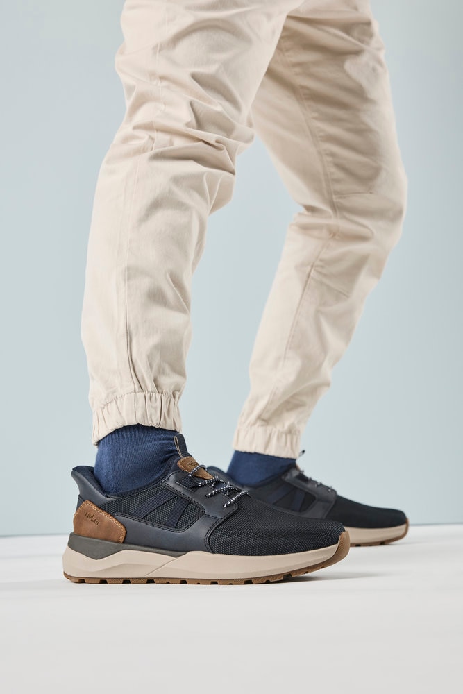 Rieker Slip-On Sneaker »Ready2GO«, Schlupfschuh, Halbschuh, Freizeitsneaker mit Gummizug für guten Sitz
