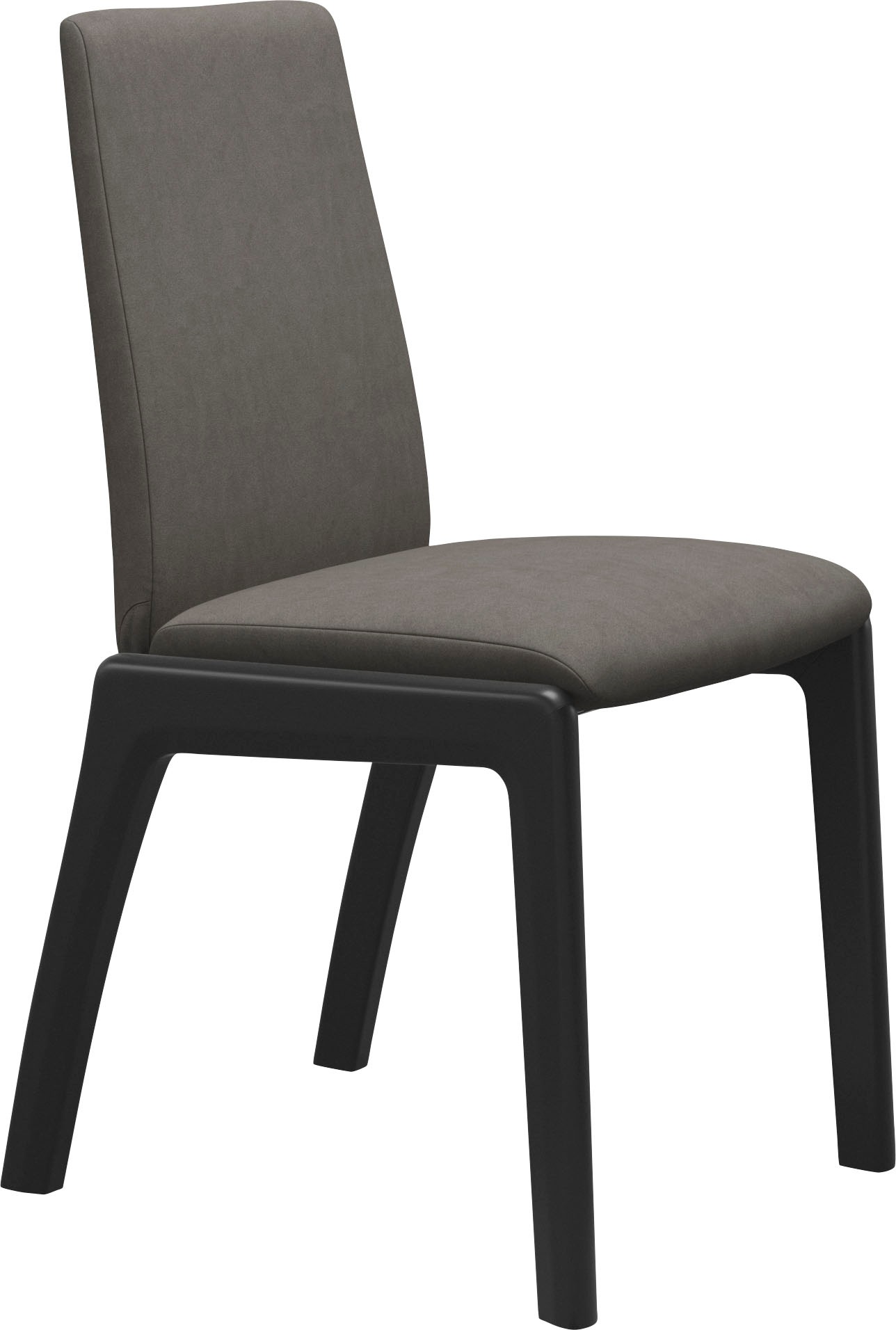 Stressless® Polsterstuhl »Laurel«, Microfaser DINAMICA, Low Back, Größe M, mit abgerundeten Beinen in Schwarz