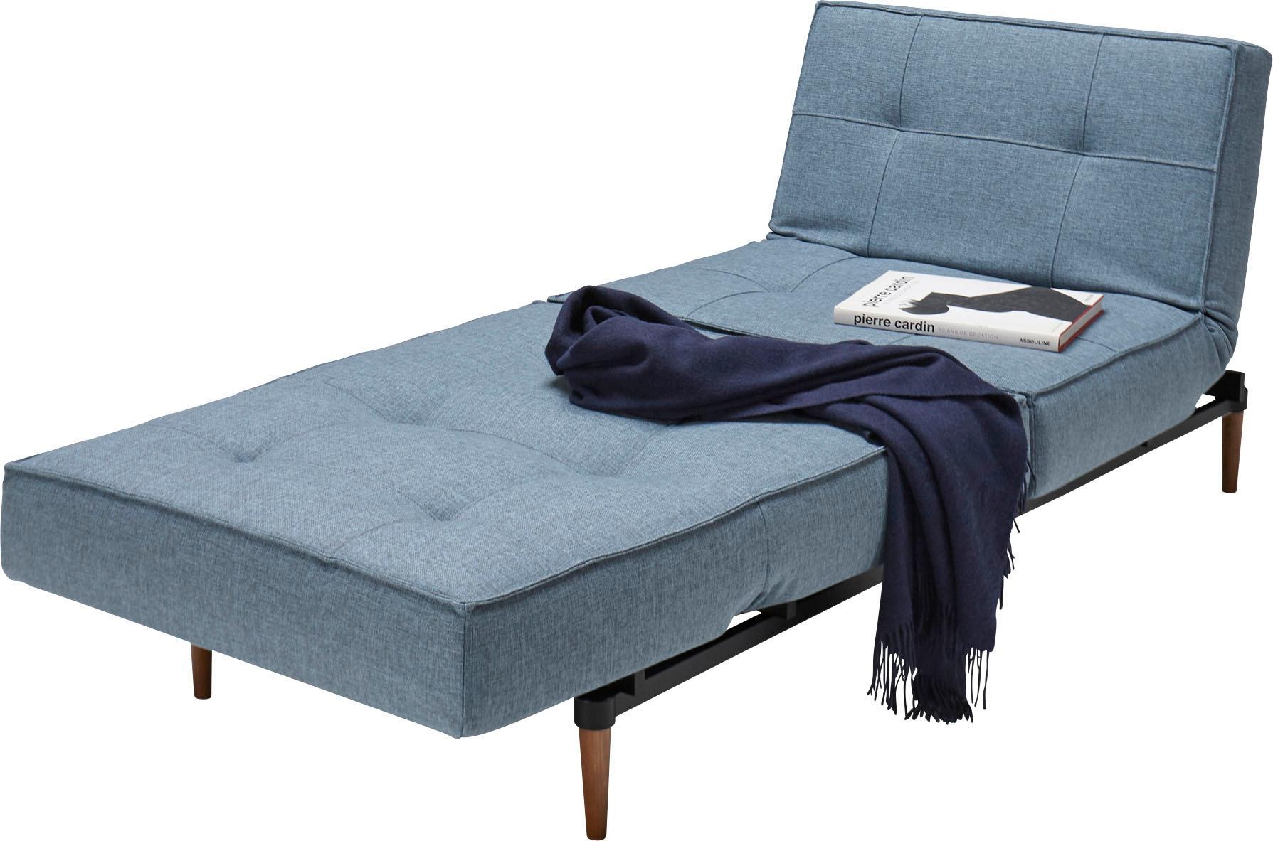 INNOVATION LIVING ™ Sessel »Splitback«, mit dunklen Styletto Beinen, in skandinavischen Design