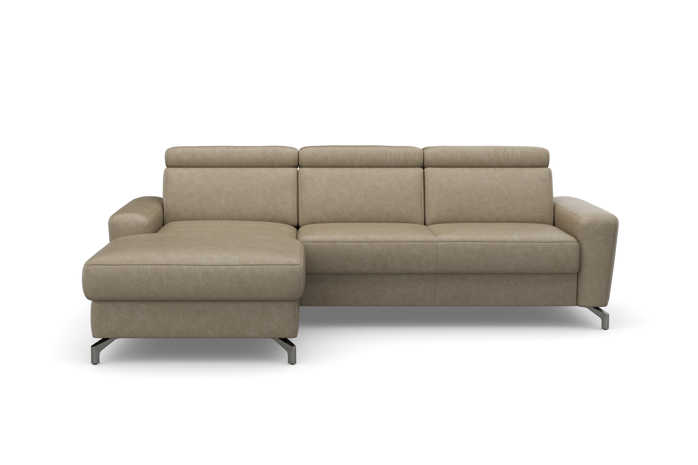 sit&more Ecksofa »Scarlett L-Form«, inklusive Kopfteilverstellung, wahlweis günstig online kaufen