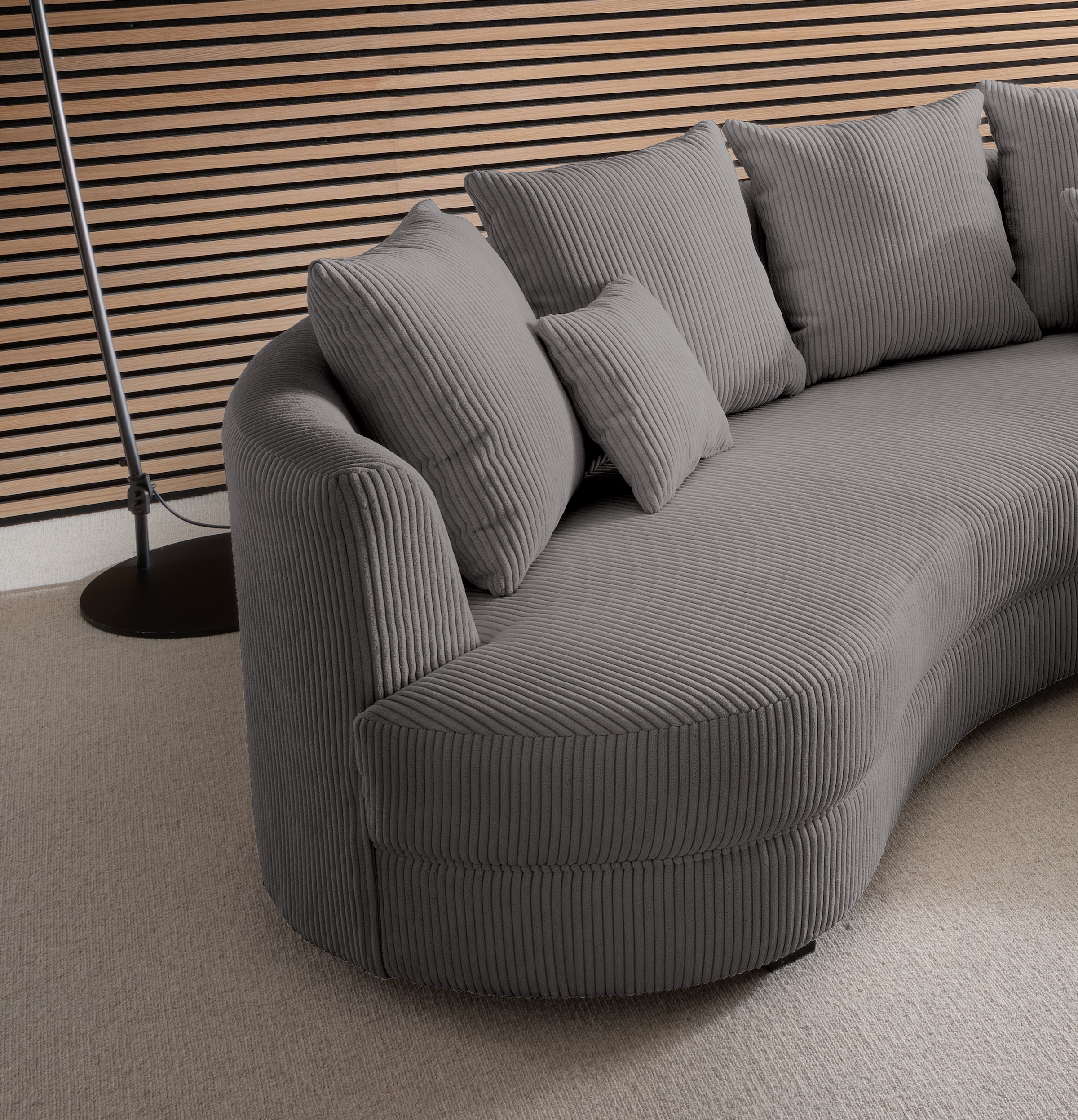 INOSIGN Ecksofa »Limoncello organische Formensprache, L-Form«, ergonomische Form