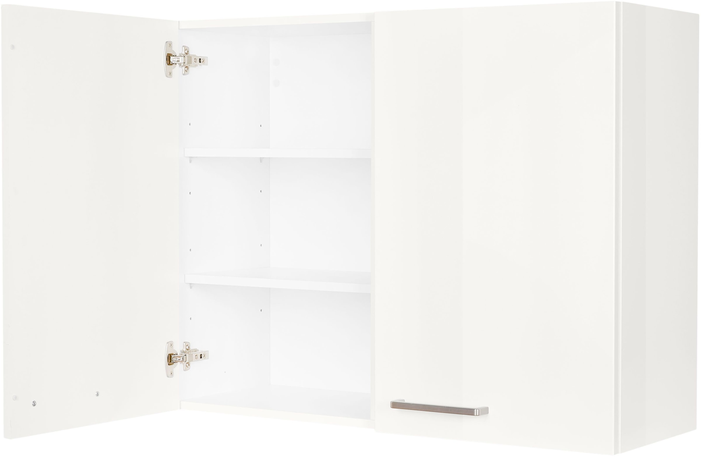 nobilia® Hängeschrank »"Flash", vormontiert, mit zwei Einlegeböden,«, Breite 90 cm