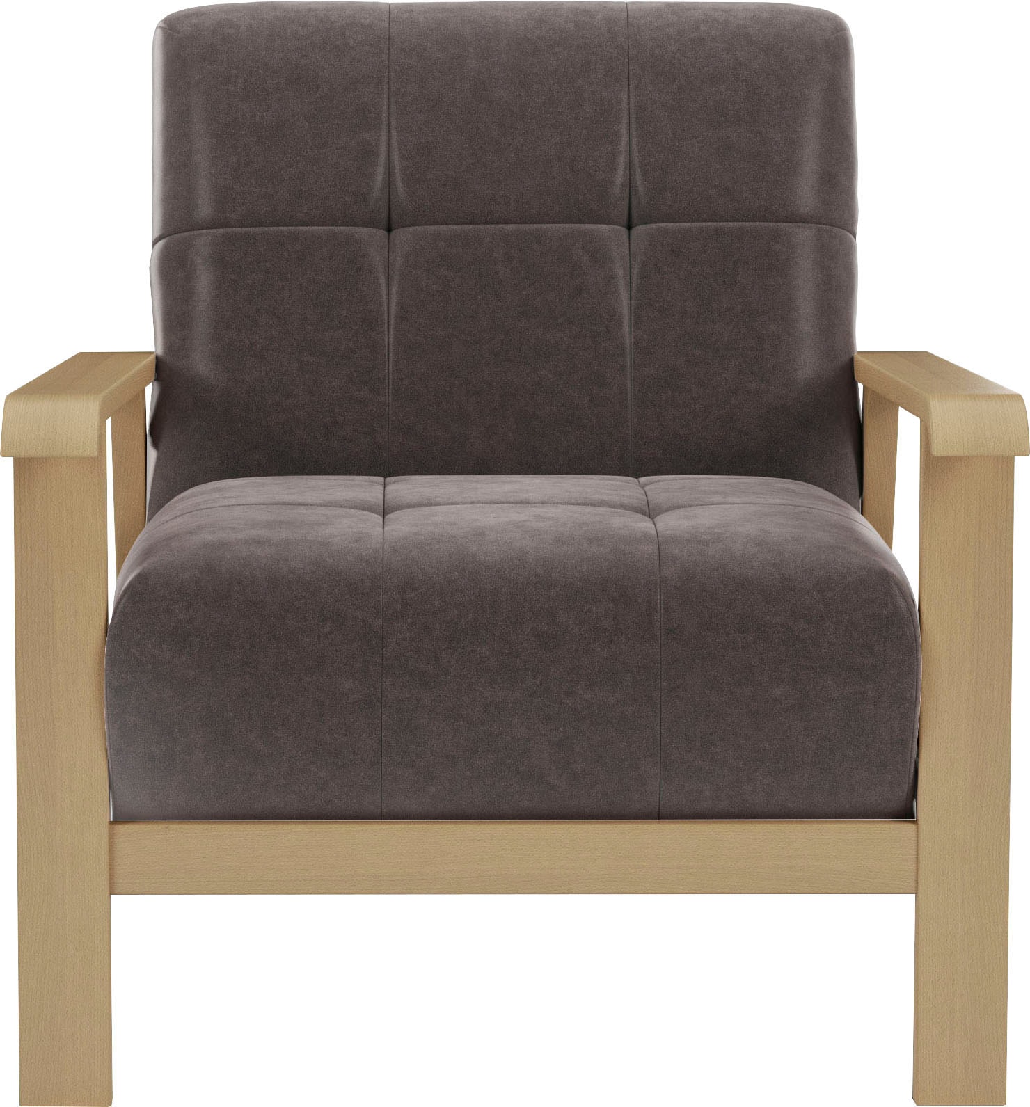 sit&more Sessel »Billund«, Armlehnen aus Buchenholz in natur, verschiedene günstig online kaufen