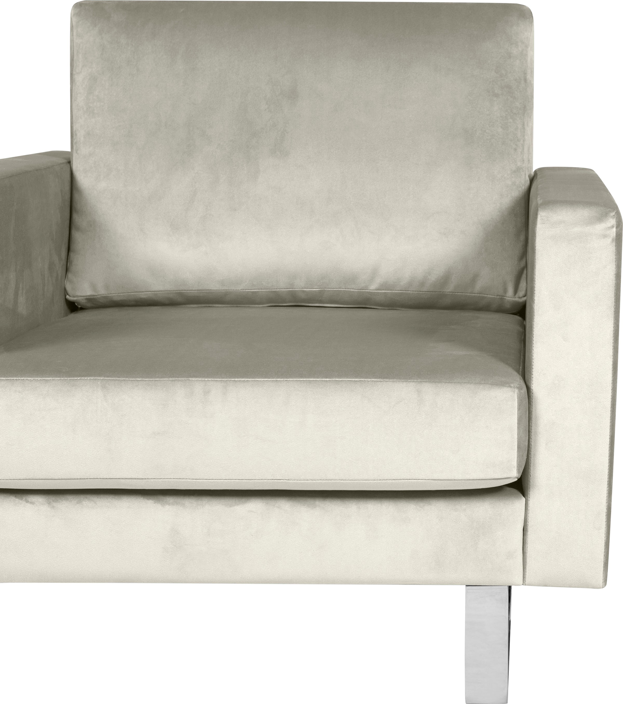 Alte Gerberei Sessel »Velina Loungesessel, Designsessel«, mit Metallkufen