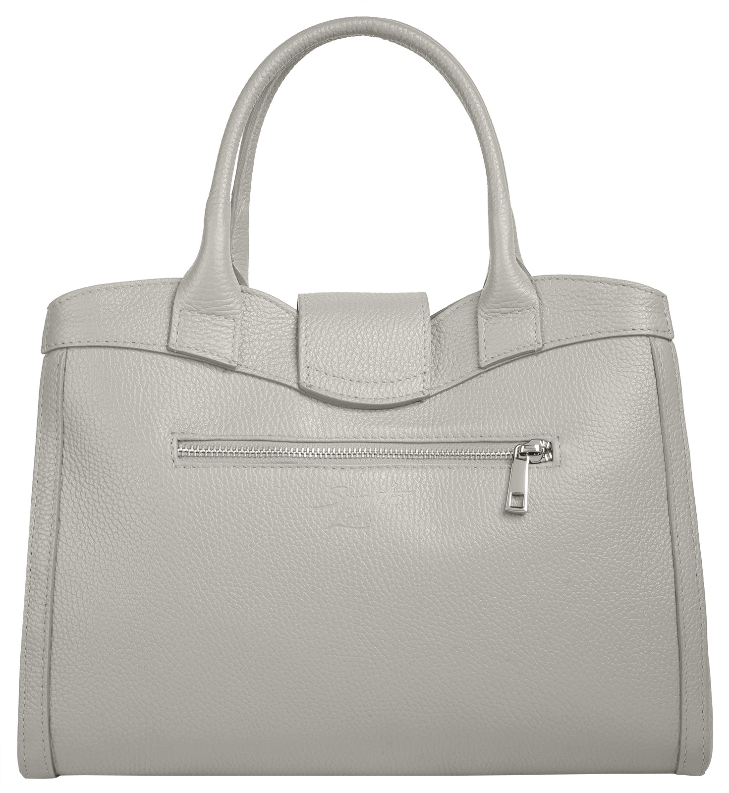 Samantha Look Henkeltasche, echt Leder, Made in Italy