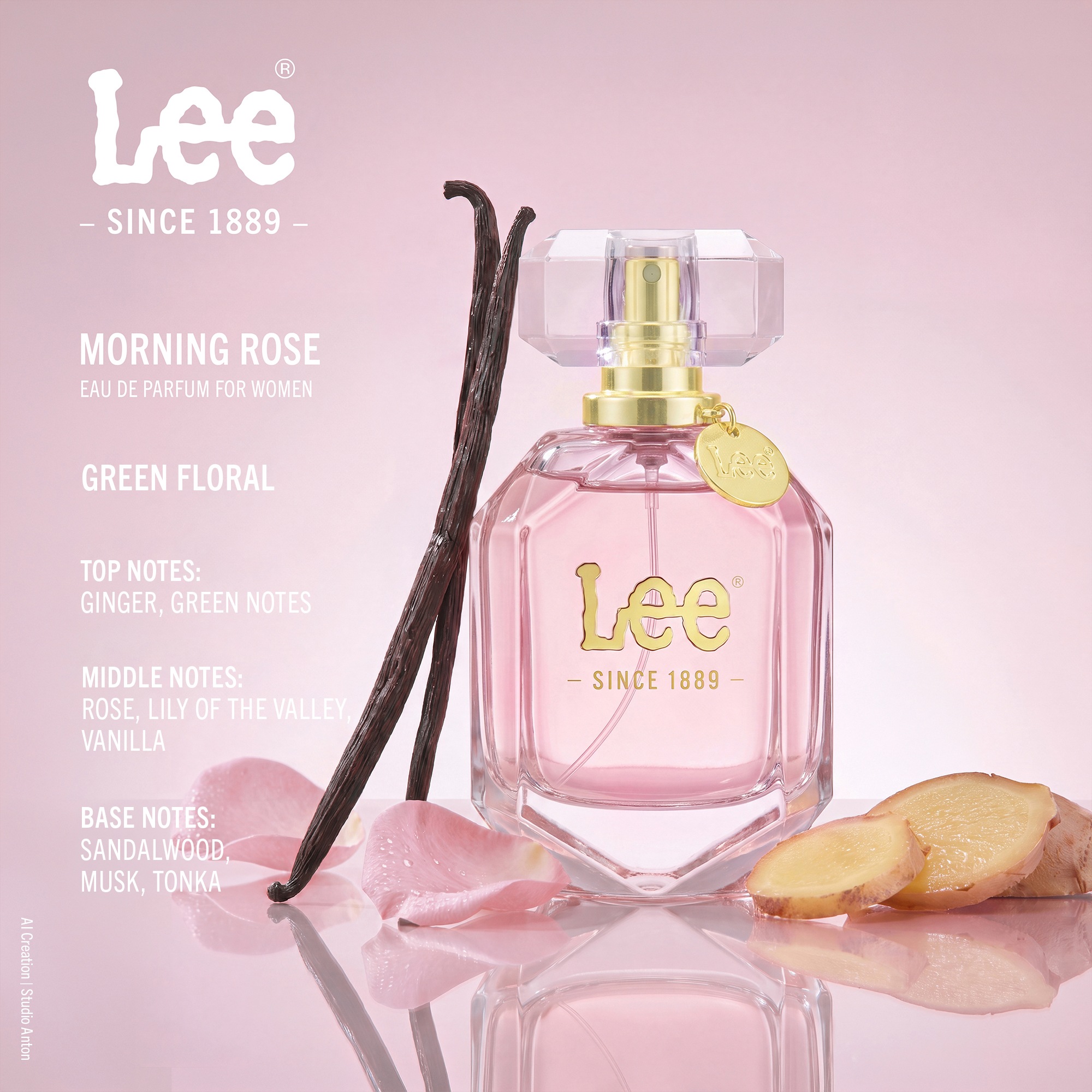 Lee® Eau de Parfum »Morning Rose« in 30 ml, flüssig, für Damen