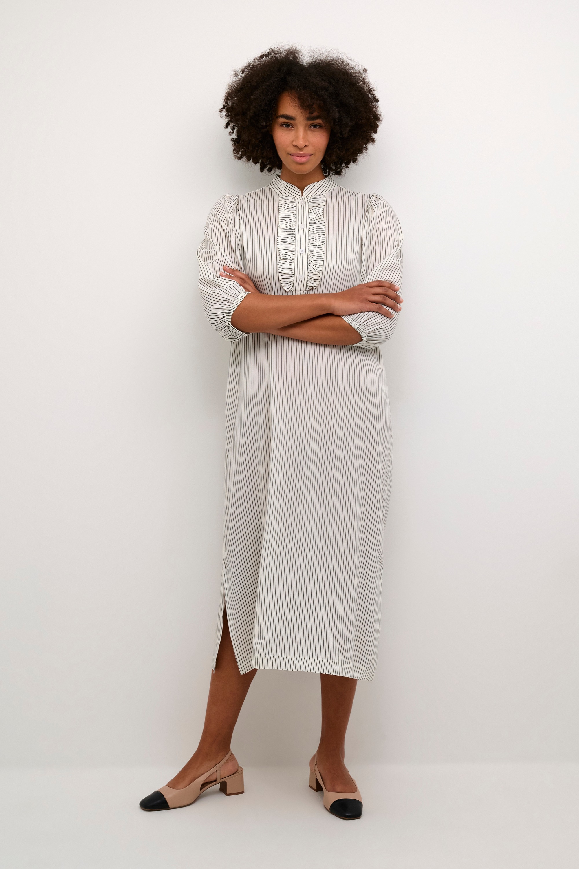 KAFFE Midikleid »Kleid KAsidsel«