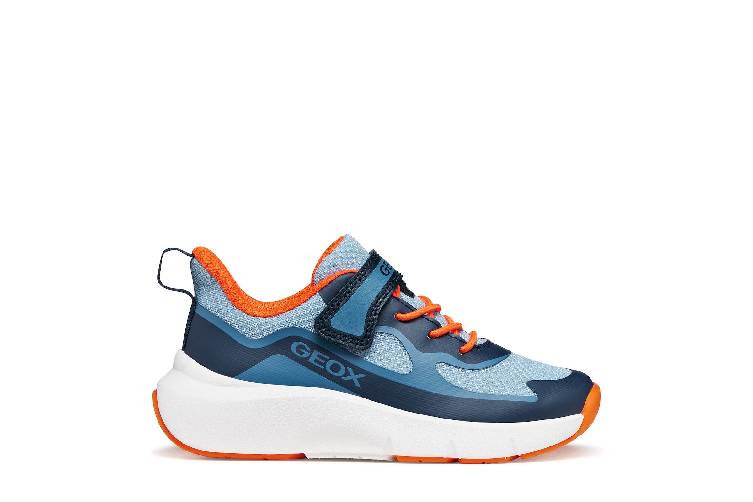 Geox Sneaker »J PRO-RAN BOY«  Slipper mit elastischen Schnürsenkeln, Größenschablone zum Download