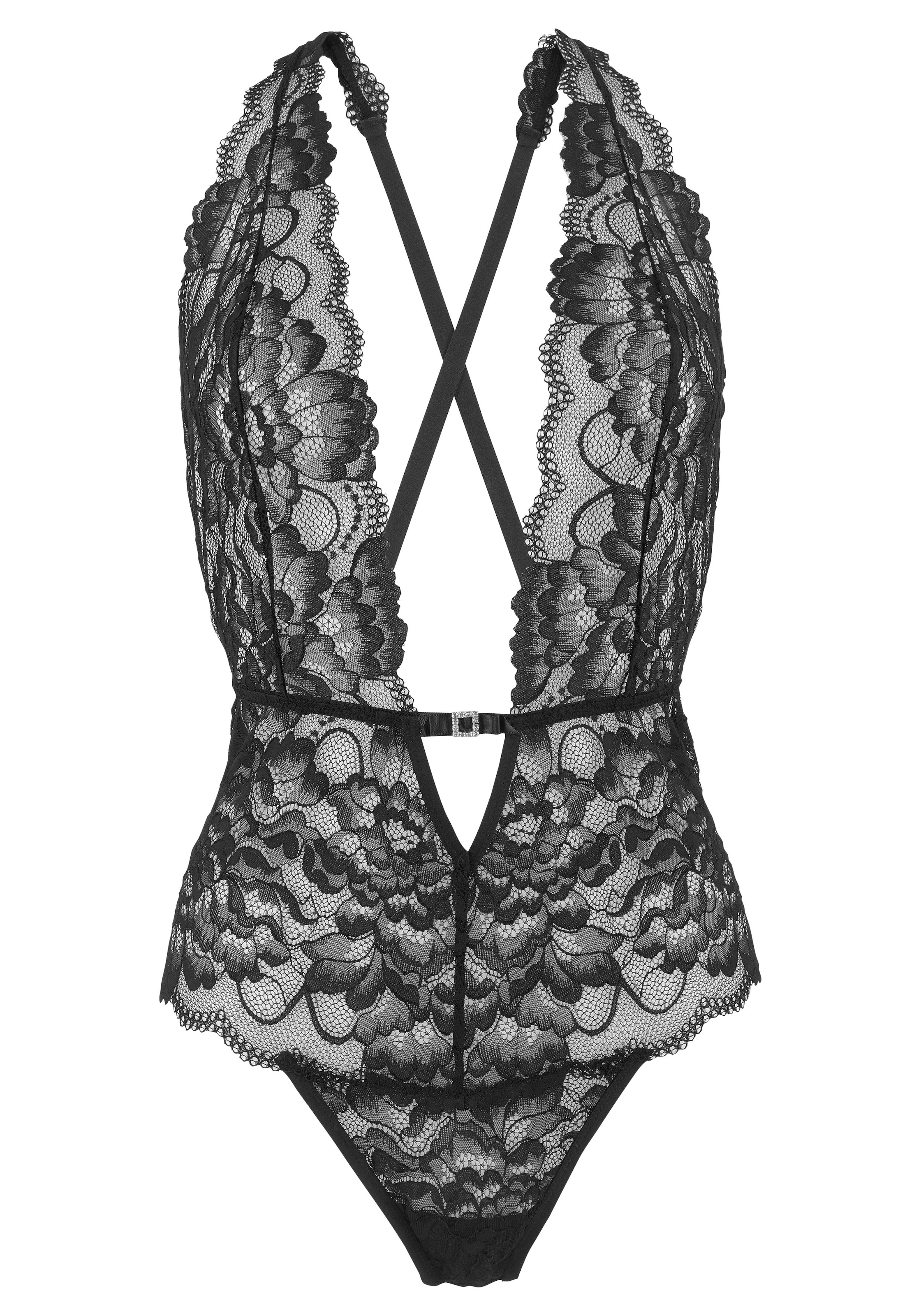 JETTE Body, mit verführerischer Schnürung, sexy Dessous, Reizwäsche
