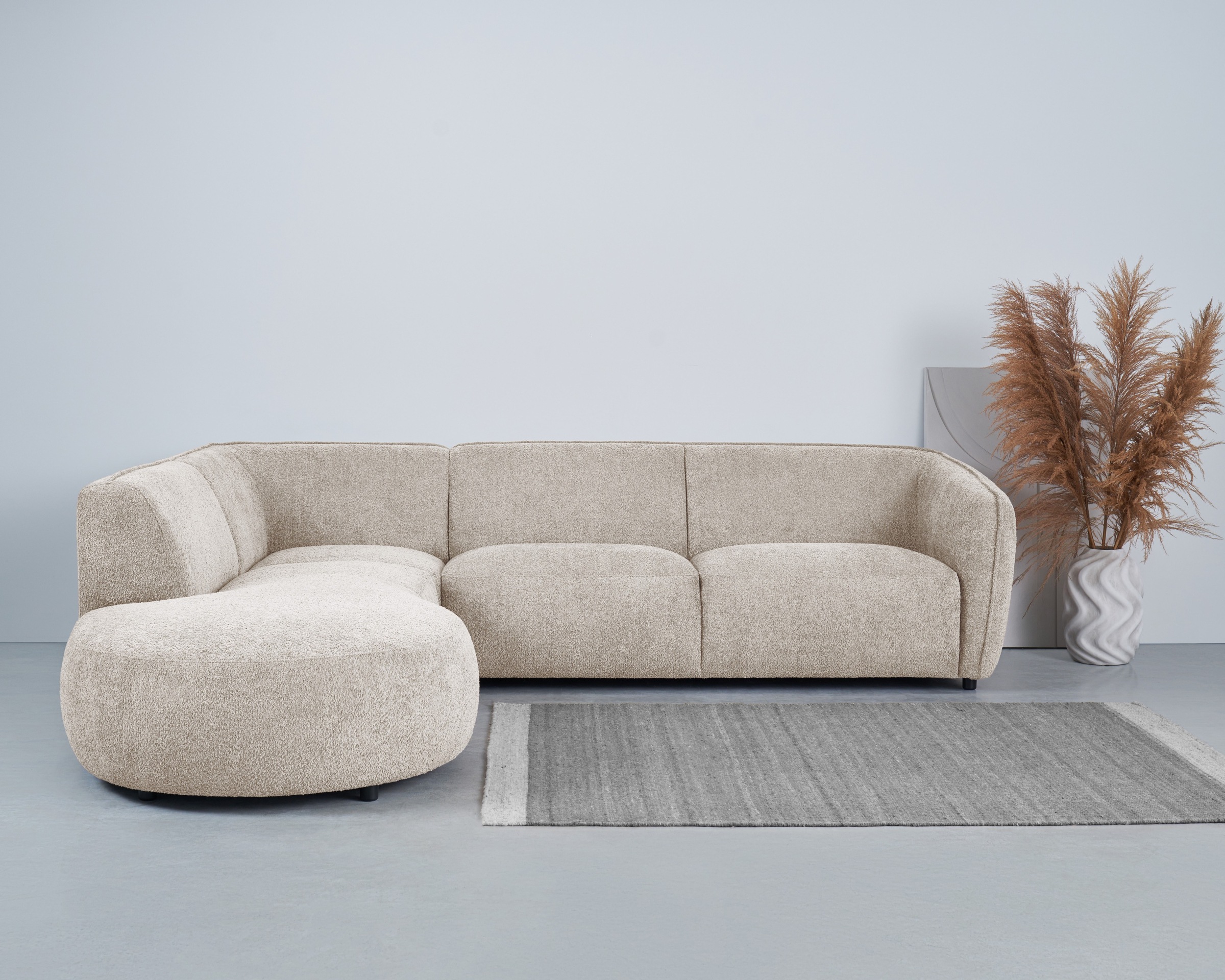 andas Ecksofa »Ostrup«, schlichtes modernes Design, in verschiedenen Farben günstig online kaufen