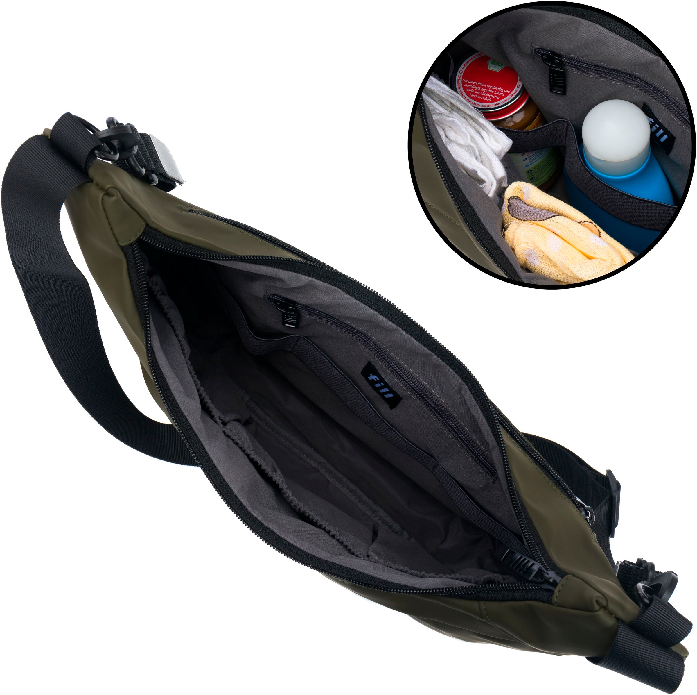 Fillikid Wickeltasche »Daybag«, inklusive Flaschenhalter (isoliert)