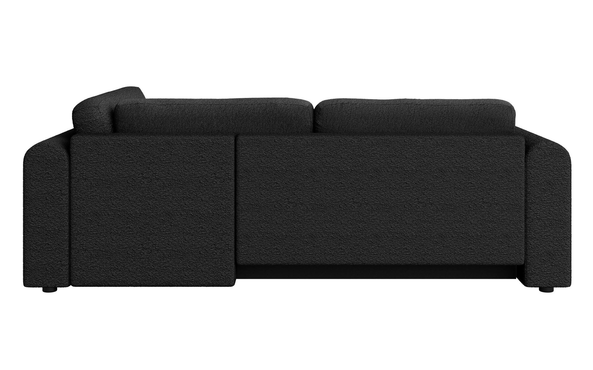 INOSIGN Ecksofa »Zacharia wahlweise Schlafsofa mit Bettkasten, B/T/H 250/166/86 cm«, L-Form mit Wellenunterfederung, Ottomane rechts oder links bestellbar