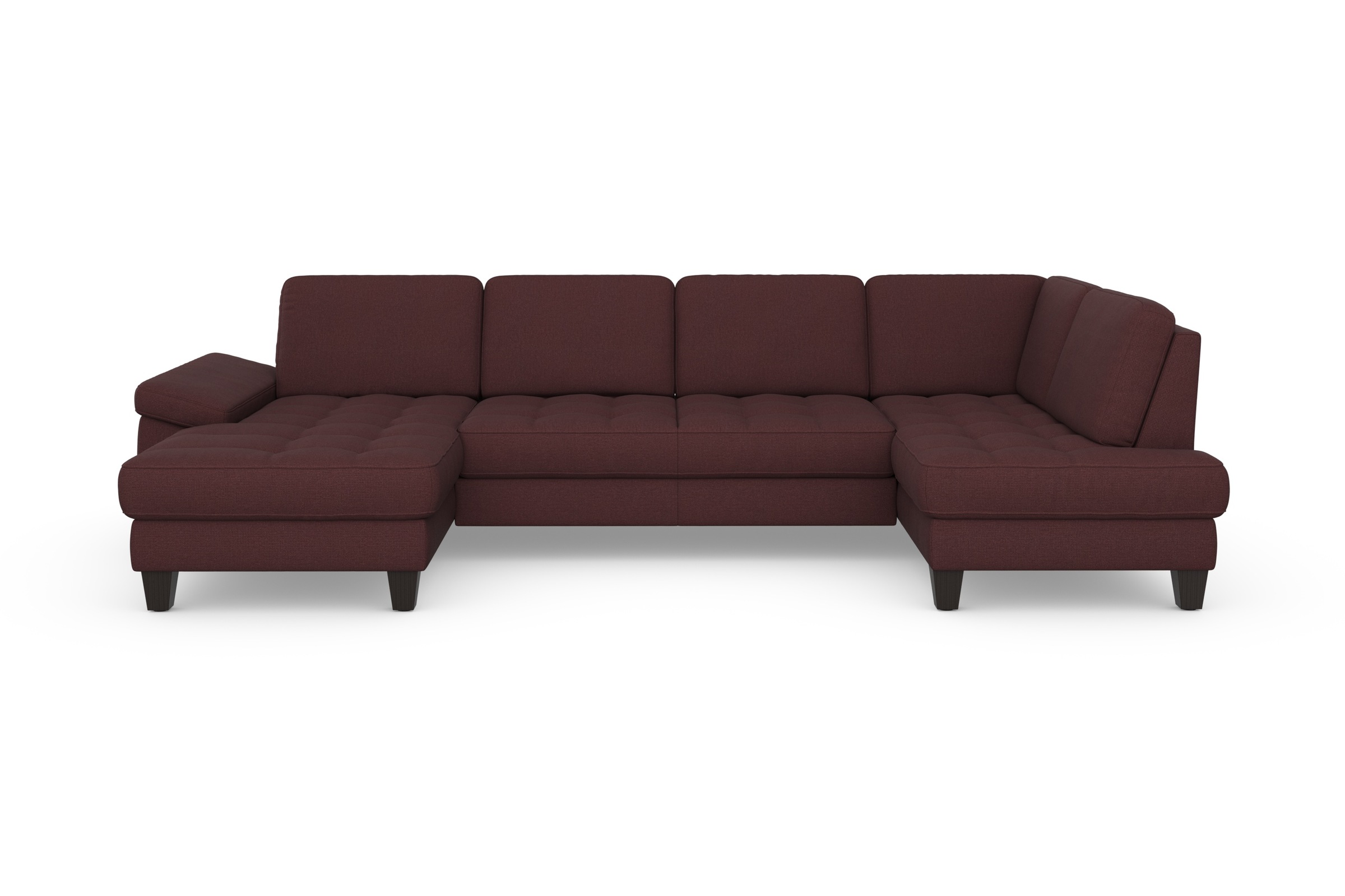 sit&more Wohnlandschaft »Westham U-Form«, wahlweise mit Bettfunktion, Bettkasten, Sitztiefenverstellung