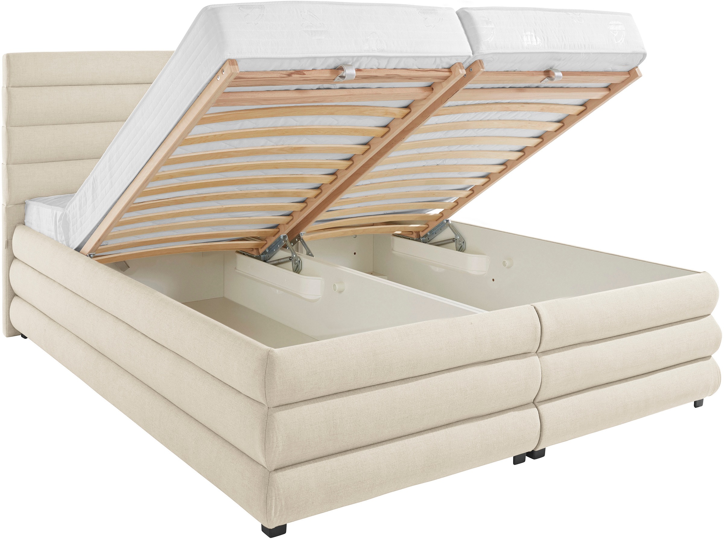 LeGer Home by Lena Gercke Polsterbett »Maylis«, wahlweise mit und ohne Matratze und Lattenrost, auch in 200cm Breite