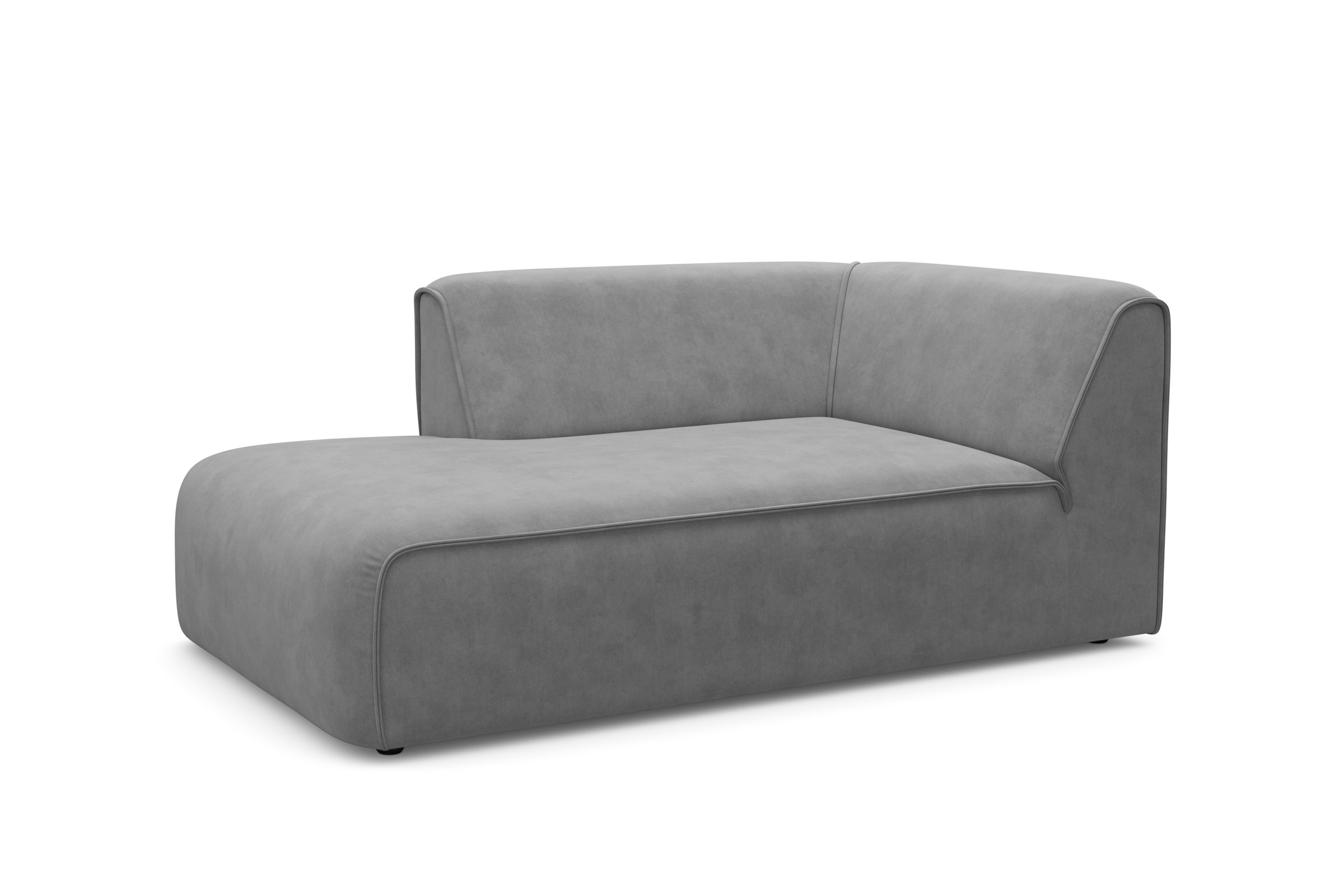 RAUM.ID Ottomane »Merid Chaiselongue, Maße B/T/H: 100/162/70 cm«, als Modul oder separat verwendbar, für individuelle Zusammenstellung