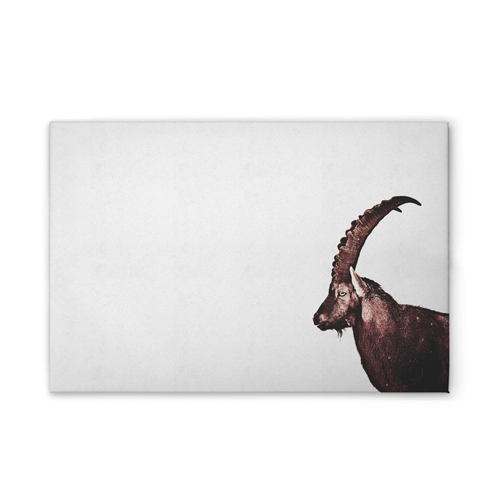 A.S. Création Leinwandbild »Capricorn Snow - Wandbild Grau Braun Keilrahmen günstig online kaufen