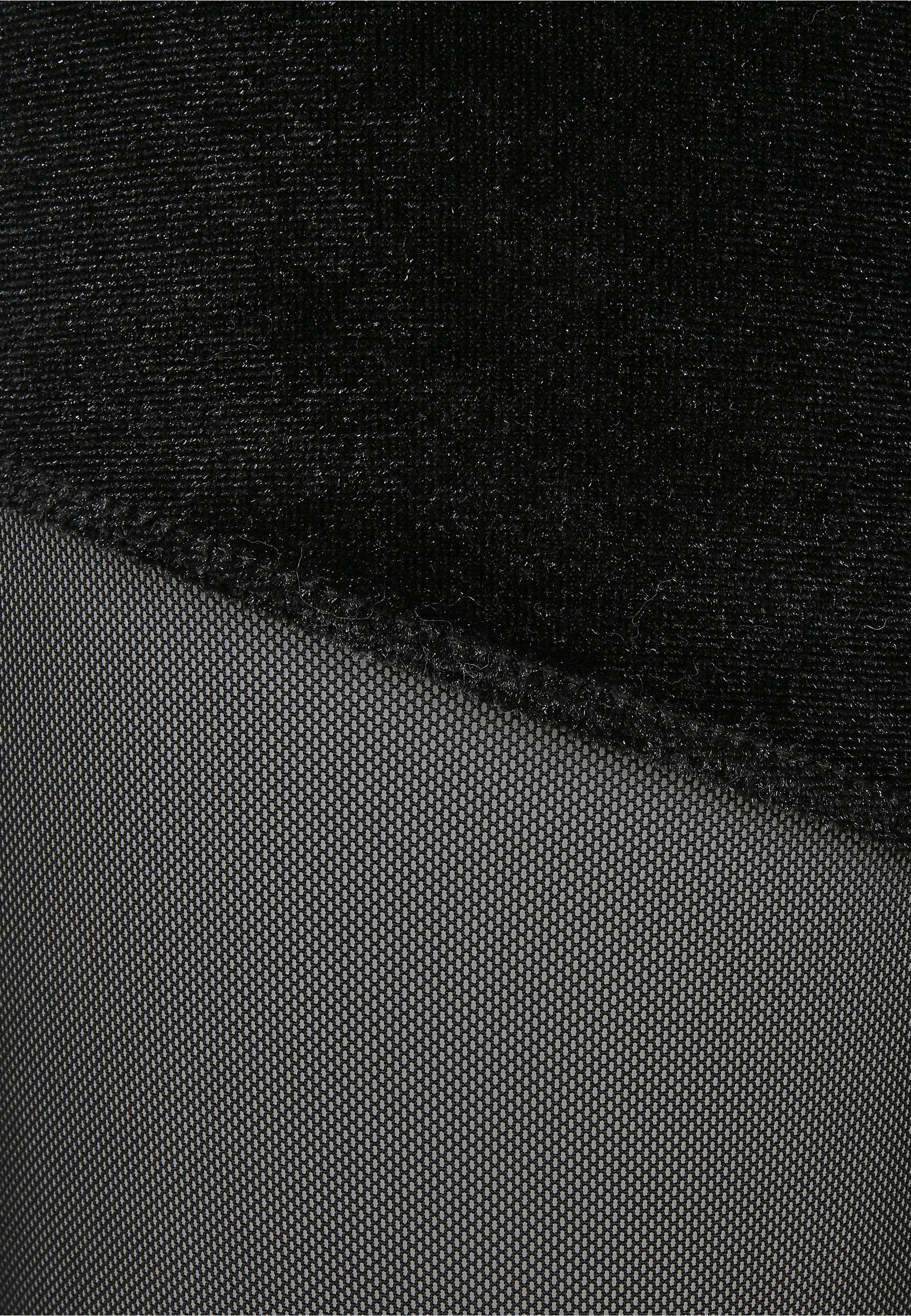 URBAN CLASSICS Leggings »Urban Classics Damen Ladies Velvet Tech Mesh Leggings«