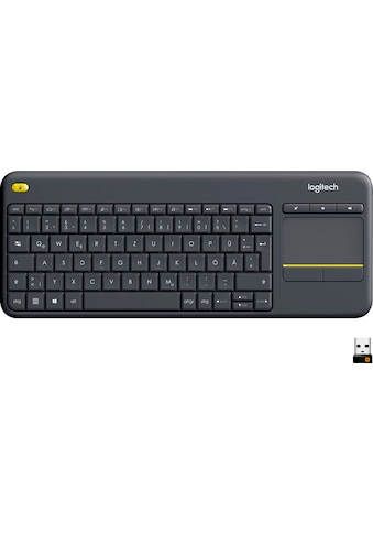 Logitech Tastatur »Wireless Touch Keyboard K400 Plus«,... kaufen
