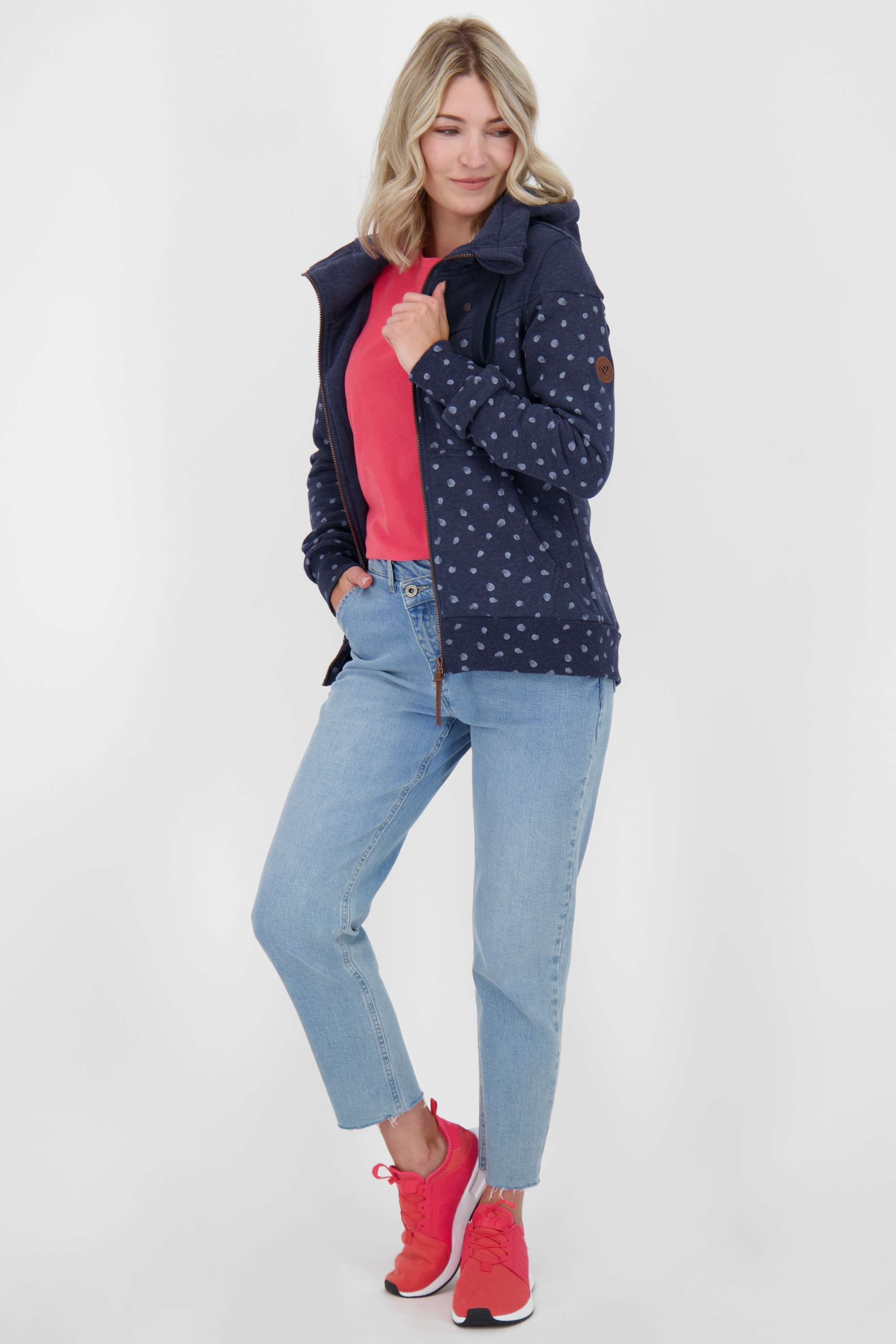 Alife & Kickin Kapuzensweatjacke »Damen PalinaAK B«