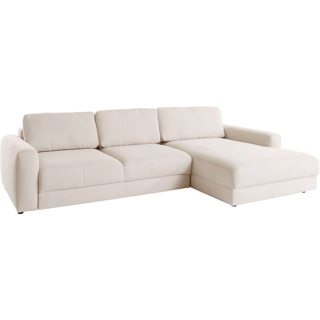 Places of Style Ecksofa »Bloomfield«, wahlweise mit Bettfunktion und Bettkasten