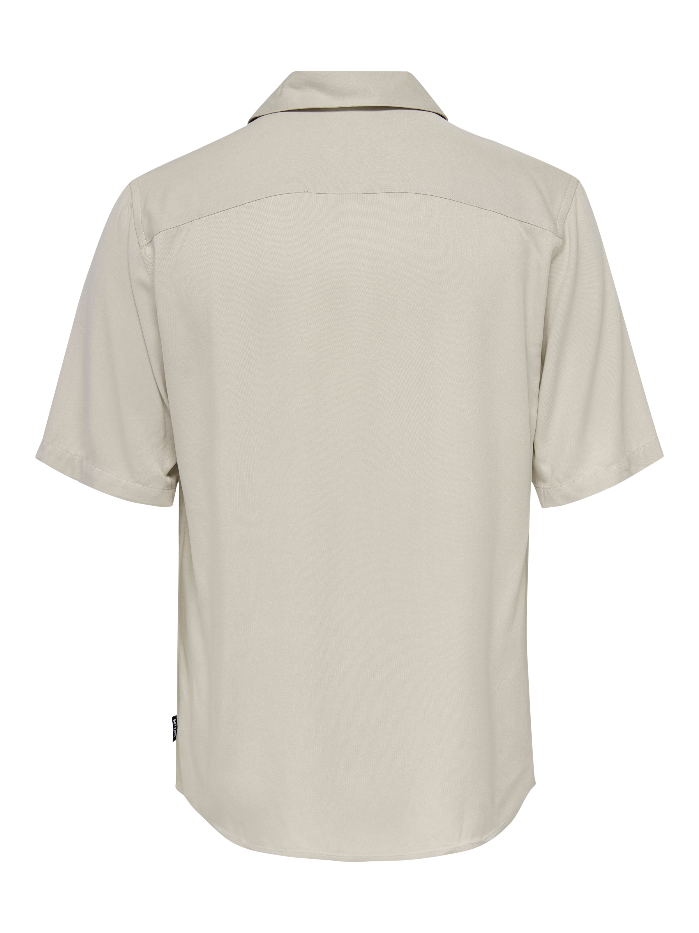 ONLY & SONS Kurzarmhemd »ONSDASH LIFE REG VISC RES SS SHIRT«