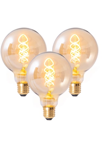 näve LED-Leuchtmittel »Dilly«, E27, 3 St., Warmweiß, Retro Leuchtmittel Filament, 3er... kaufen