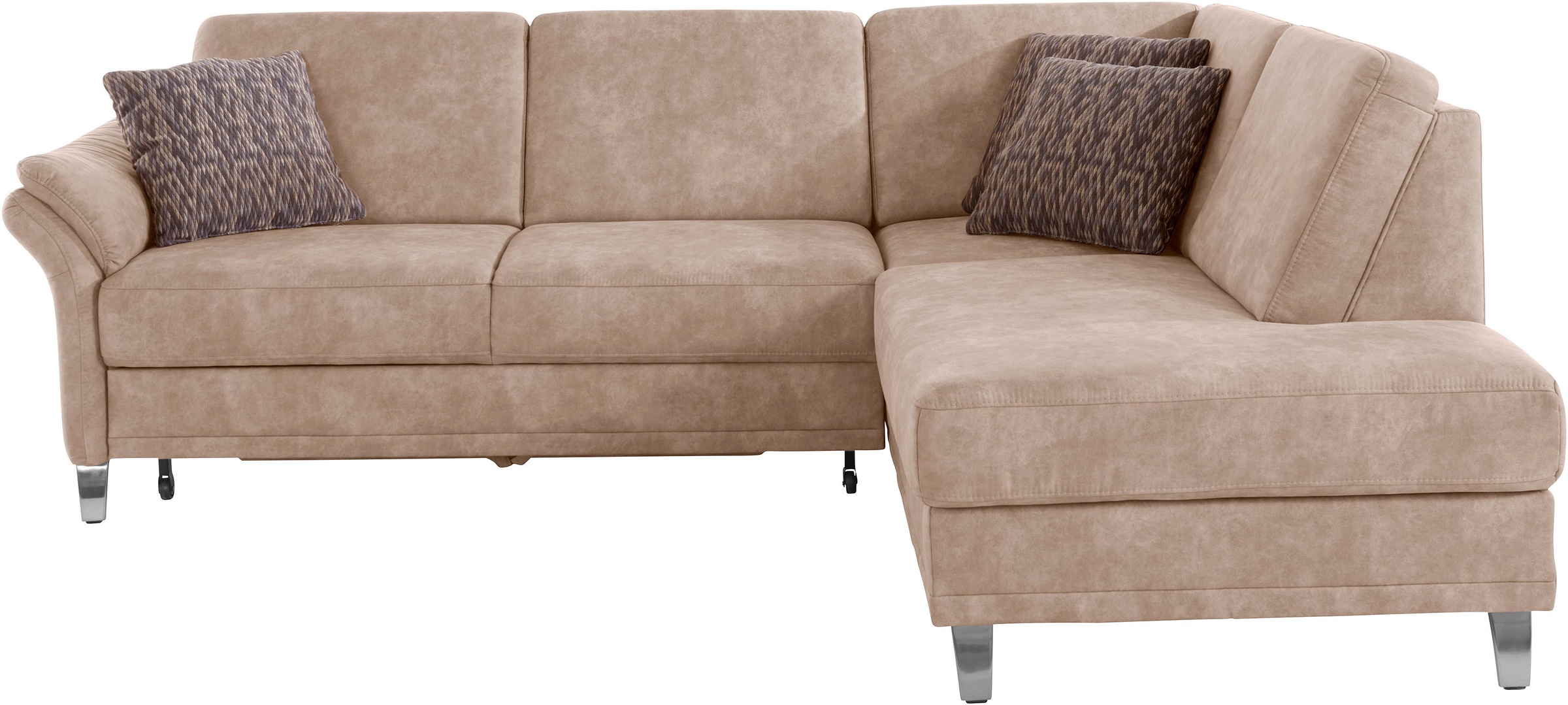 sit&more Ecksofa »Clio L-Form«, wahlweise mit Bettfunktion und Bettkasten, günstig online kaufen