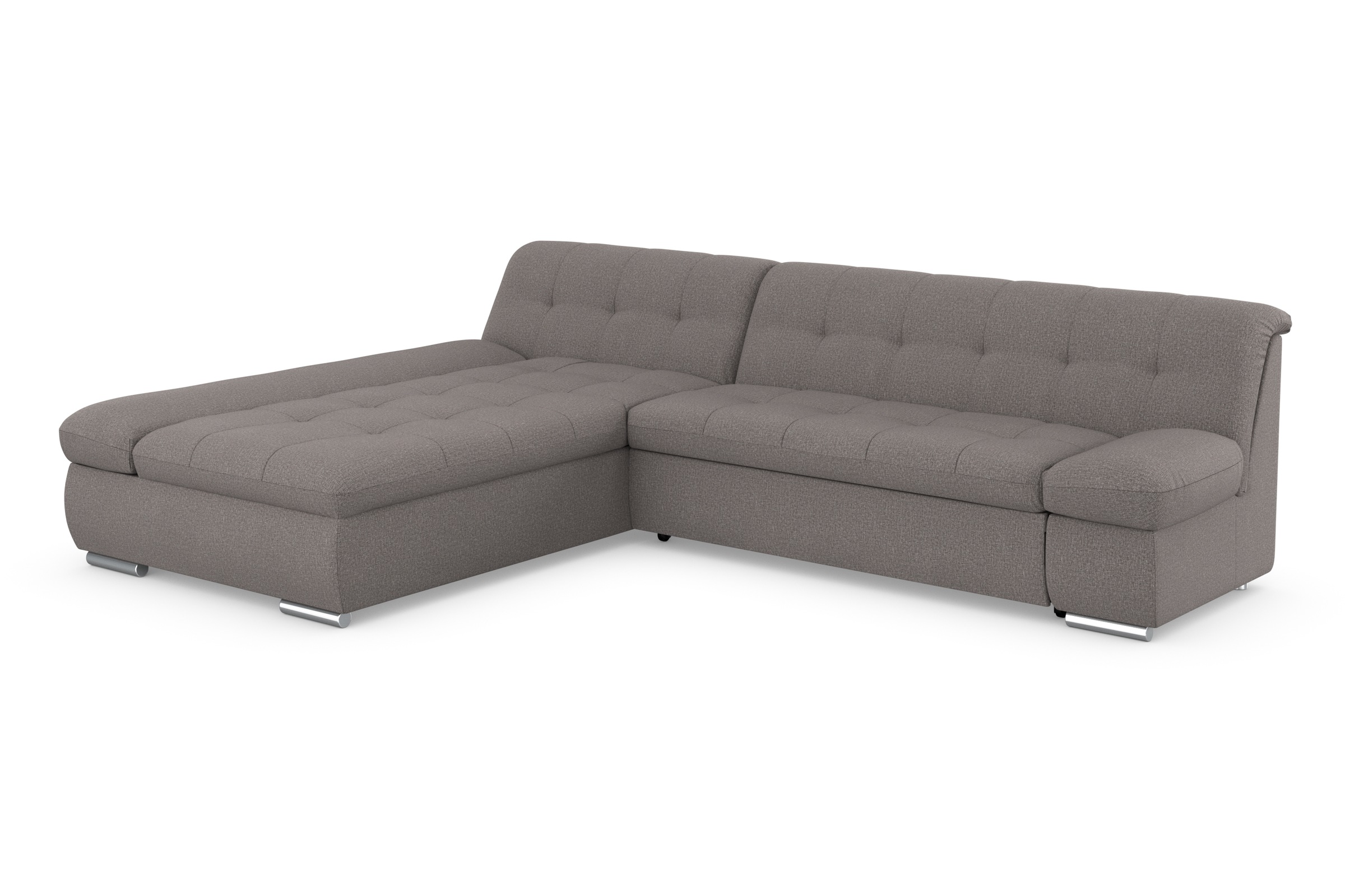 DOMO collection Ecksofa "Mona L-Form" wahlweise mit Bettfunktion günstig online kaufen