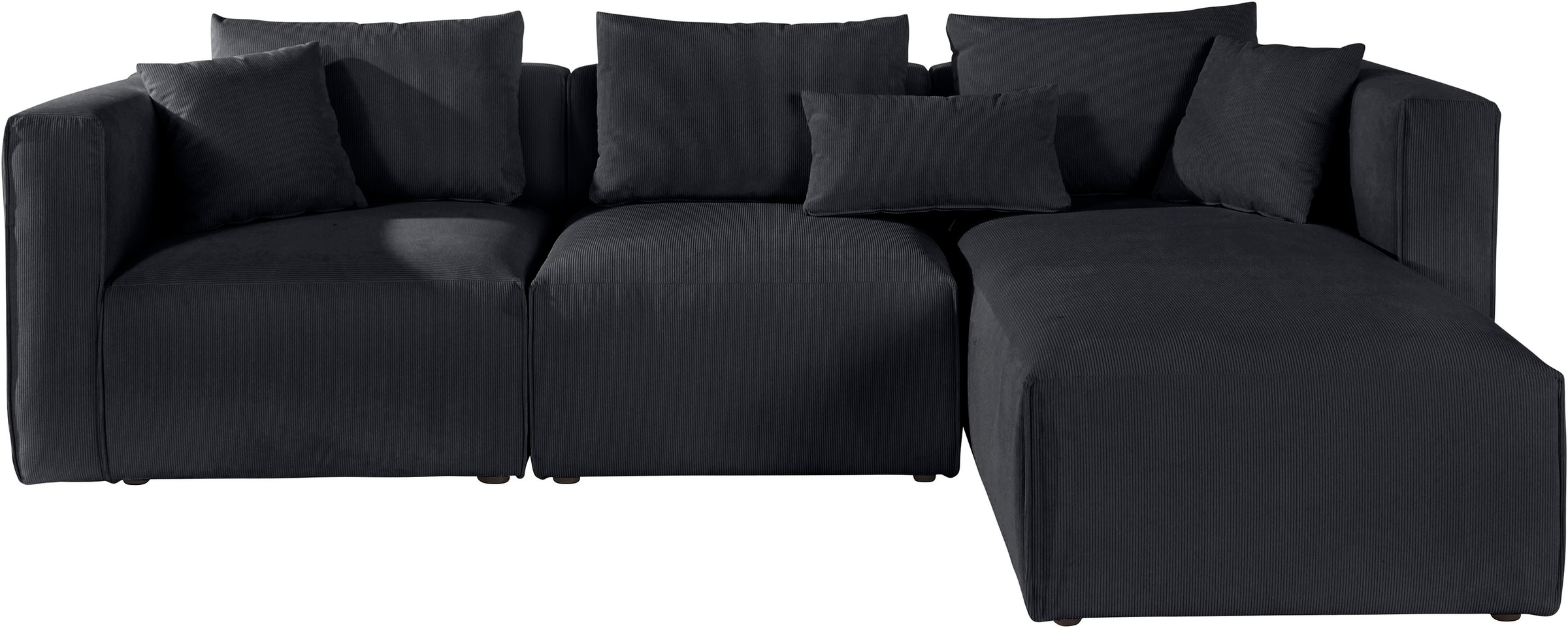 Home affaire Ecksofa »Comfine L-Form«, zusammengesetzt aus Modulen, 3 Bezug günstig online kaufen