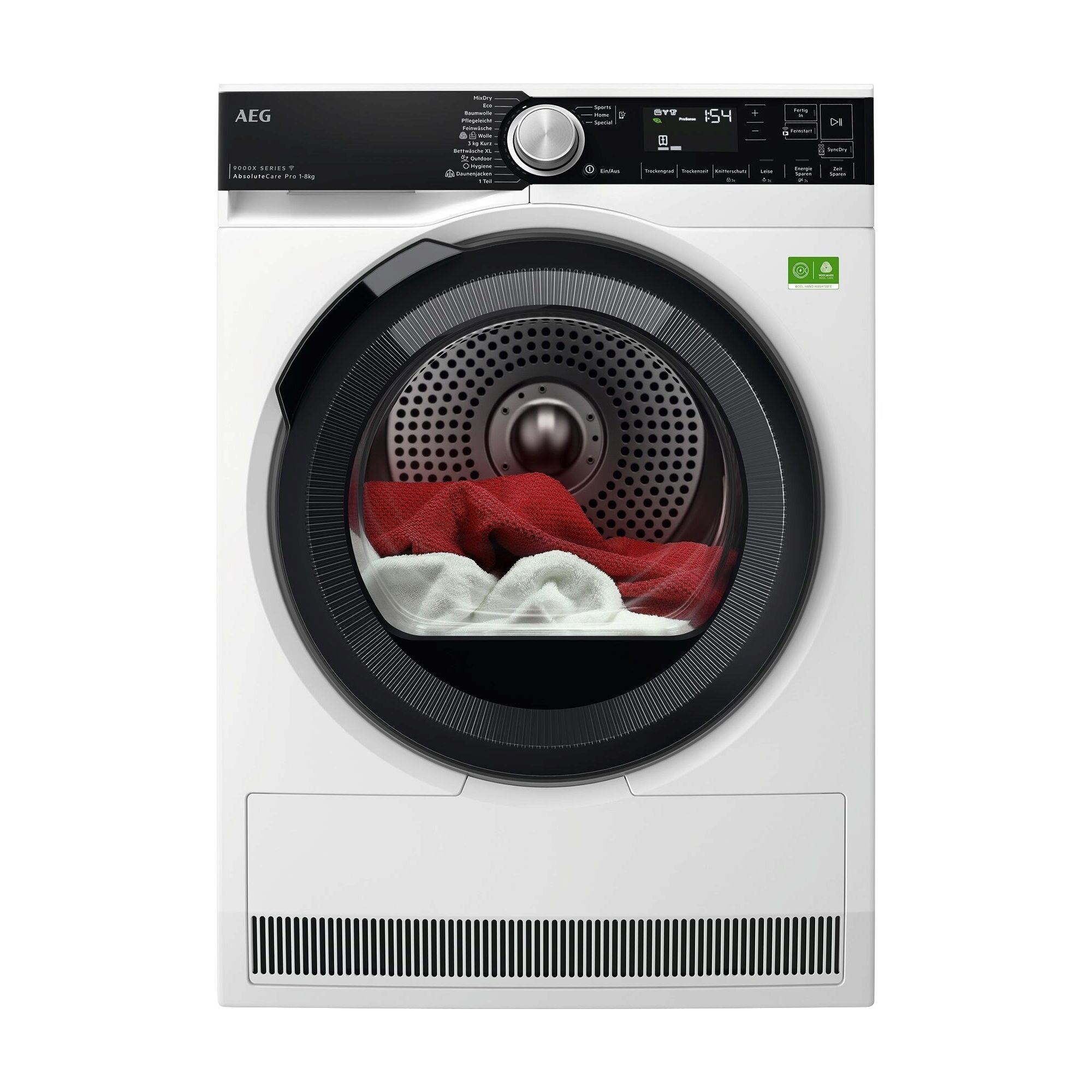 AEG Wärmepumpentrockner »TR9XW80880«, Sprachsteuerung über Google Assistant
