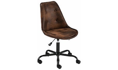 Bürostuhl »Donny«, Polyester, gepolsterter Schreibtischstuhl im modernen Design