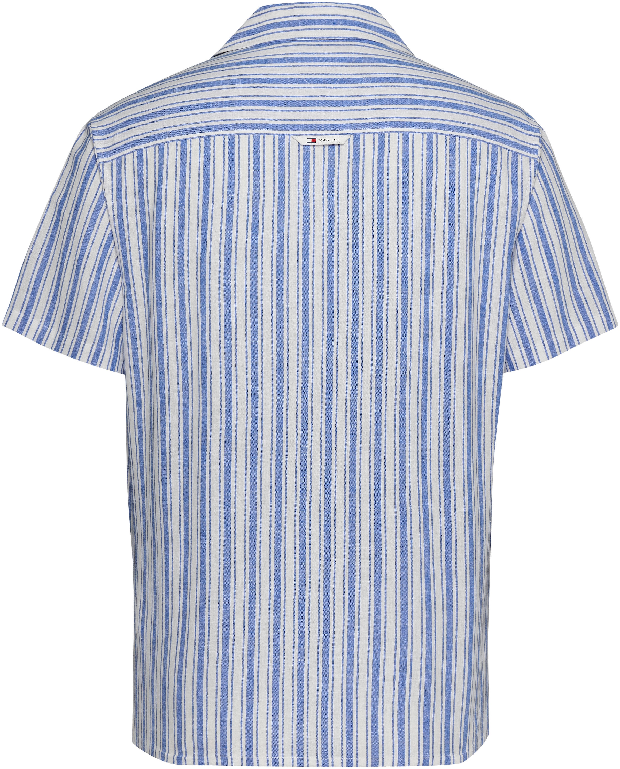 Tommy Jeans Kurzarmhemd »TJM STRIPE LINEN SS SHIRT EXT«