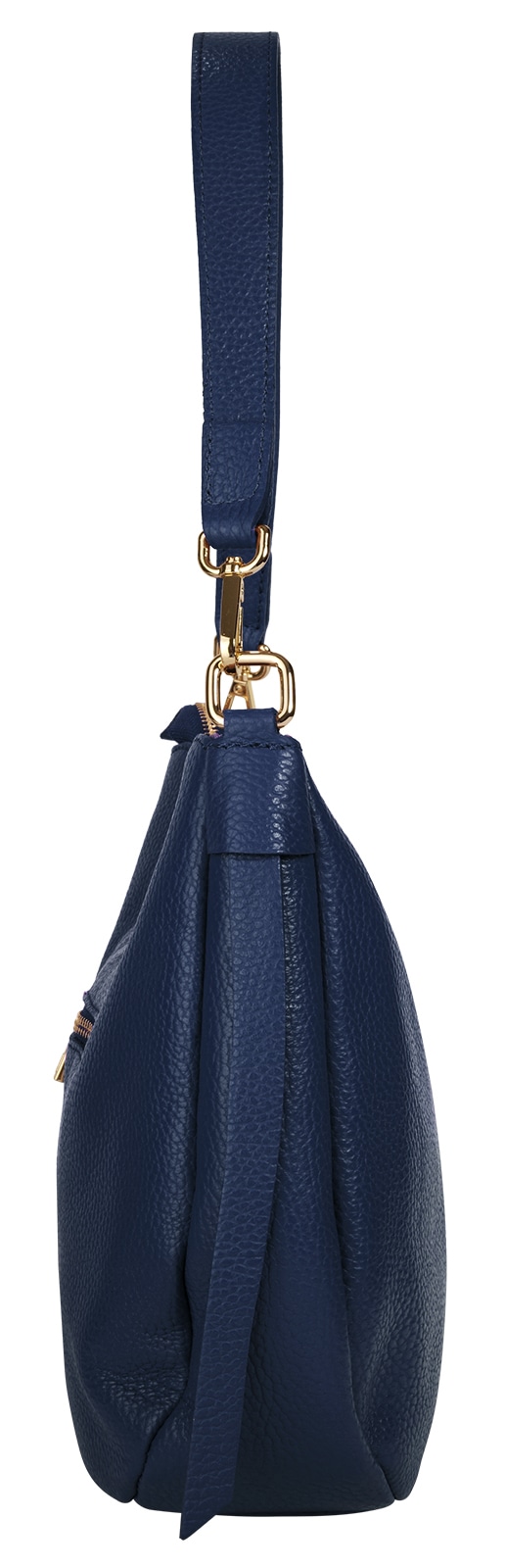 Cluty Umhängetasche, echt Leder, Made in Italy