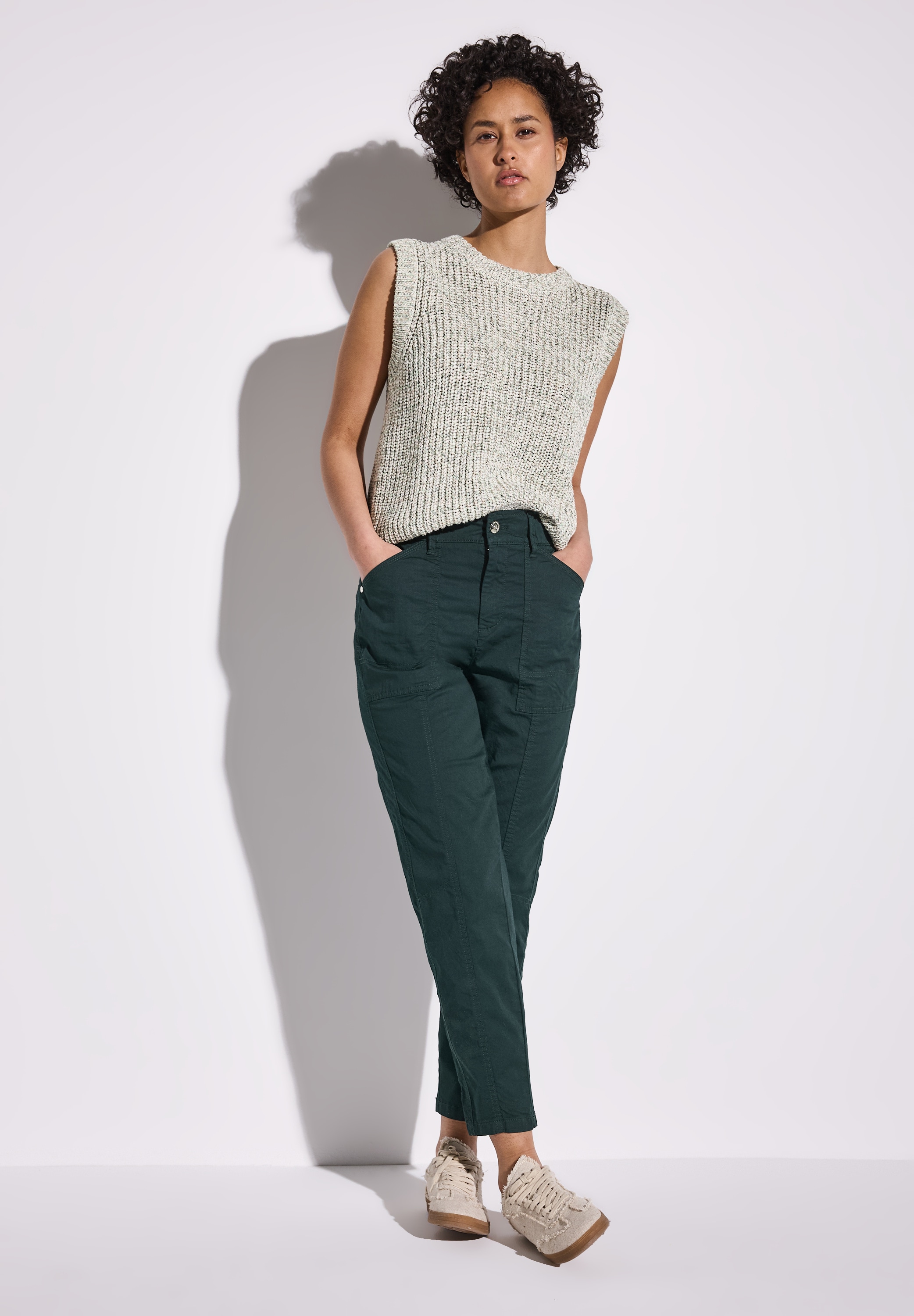 STREET ONE Paperbag-Hose, im Four-Pocket Style
