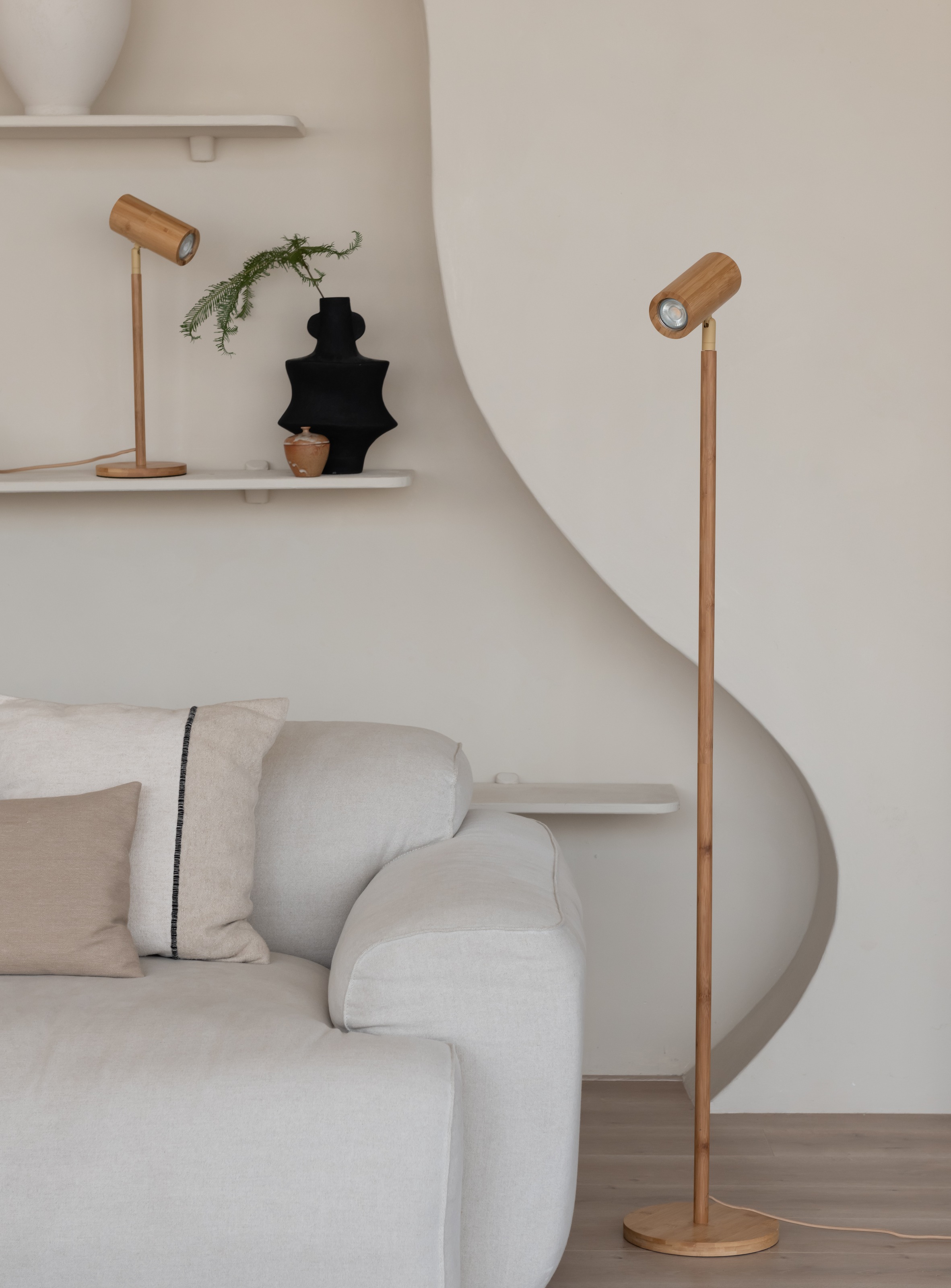 GOOD&MOJO Stehlampe »JAVA« GU10 Nachhaltig günstig online kaufen