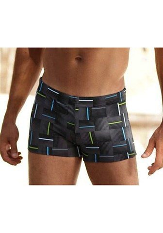 Chiemsee Boxer-Badehose, mit modischem Allovermuster