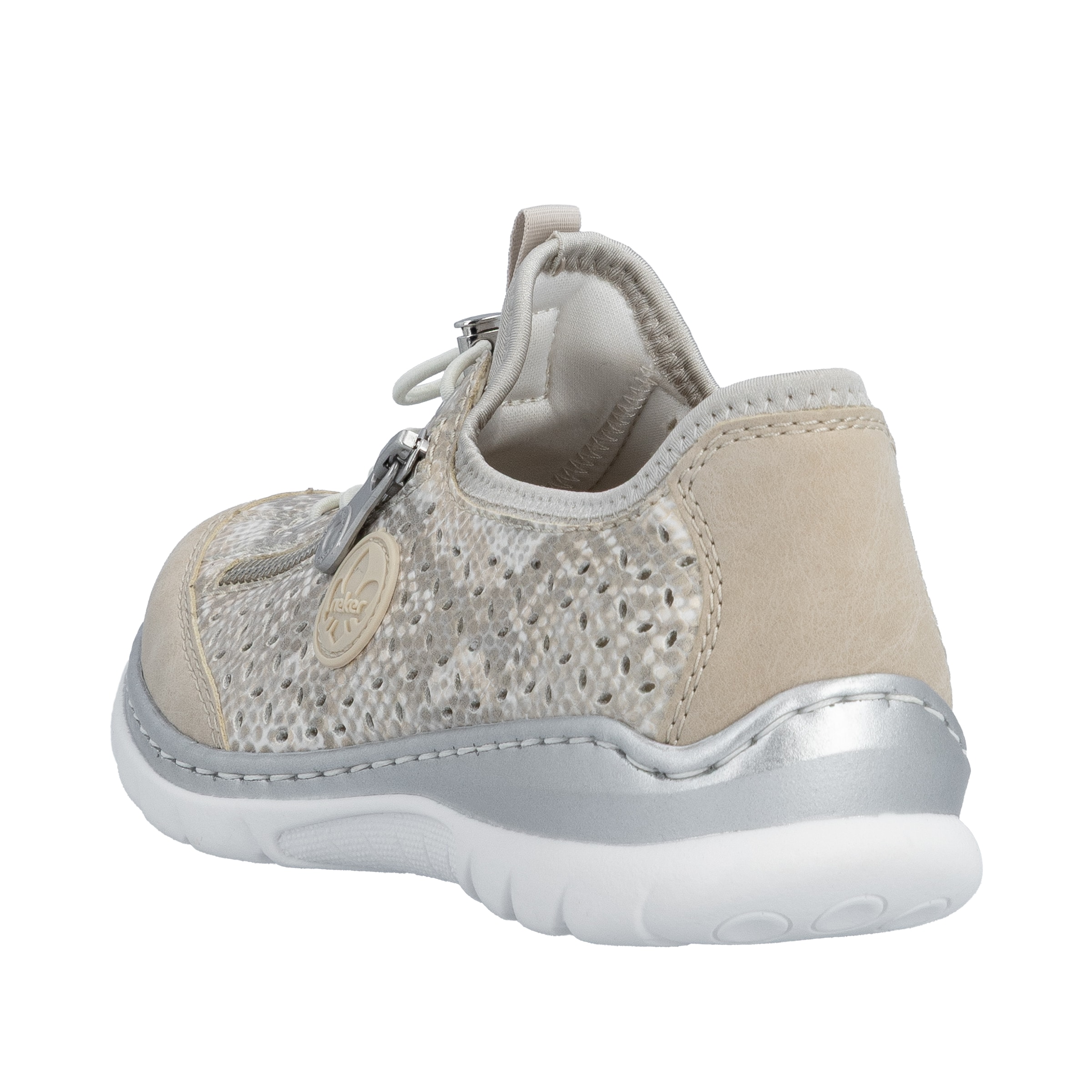 Rieker Slip-On Sneaker  Schlupfschuh, Freizeitsneaker, Halbschuh mit MemoSoft-Ausstattung