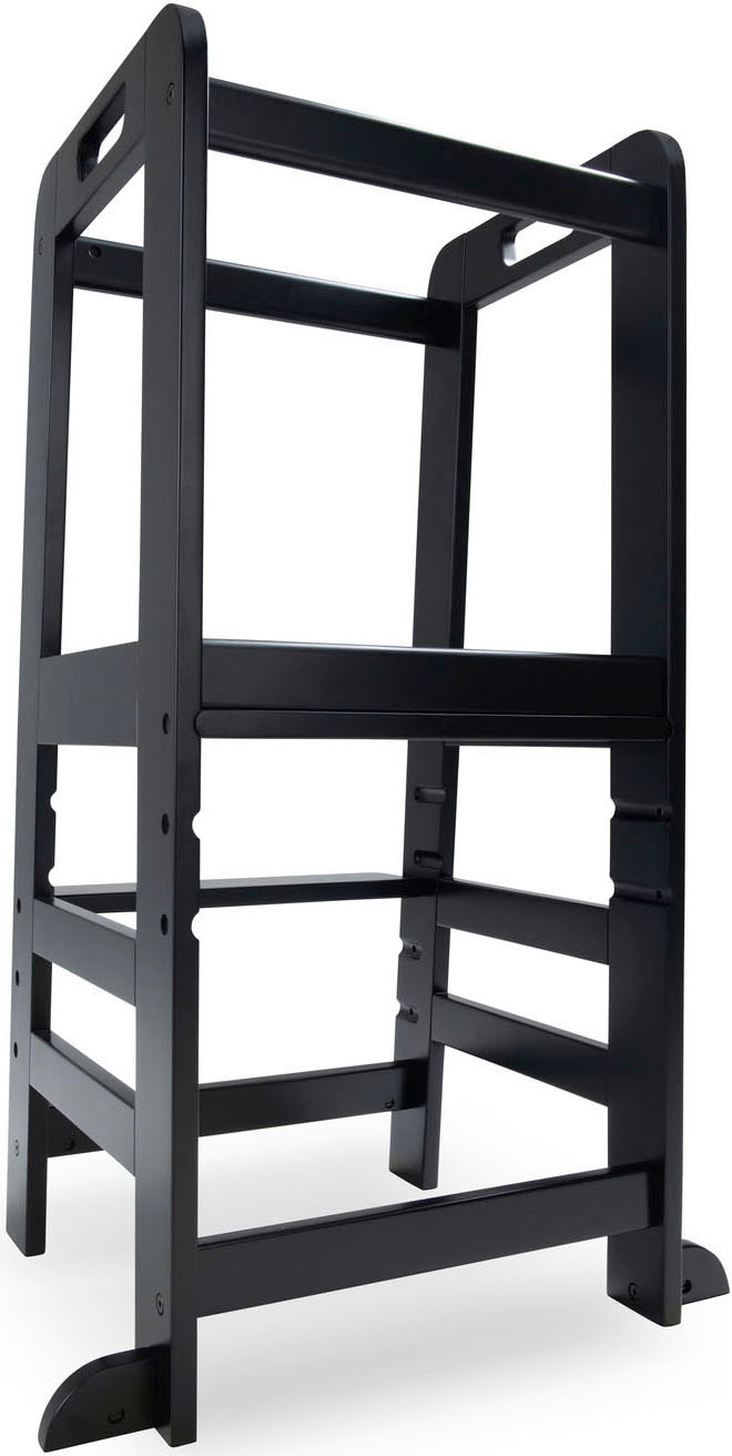 Hauck Stehhilfe »Lernturm Learn N Explore, Black«, FSC® - schützt Wald - weltweit