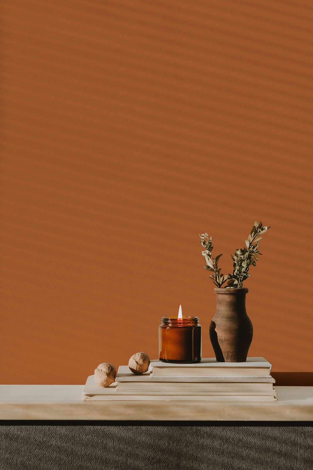 A.S. Création Wandfarbe »Premium Innenwandfarbe PURO Tuchmatt dusty orange« ideal für Wohnzimmer, Schlafzimmer, Flur und Küche, Farbwelt Orange