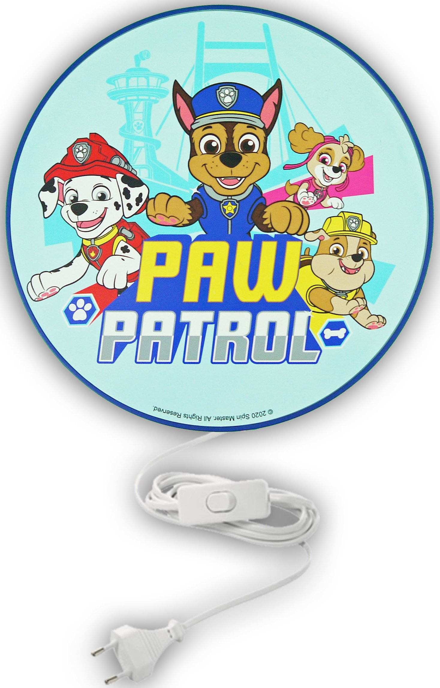 niermann Wandleuchte »Paw Patrol«, 1 flammig-flammig, Wandleuchte Paw Patro günstig online kaufen