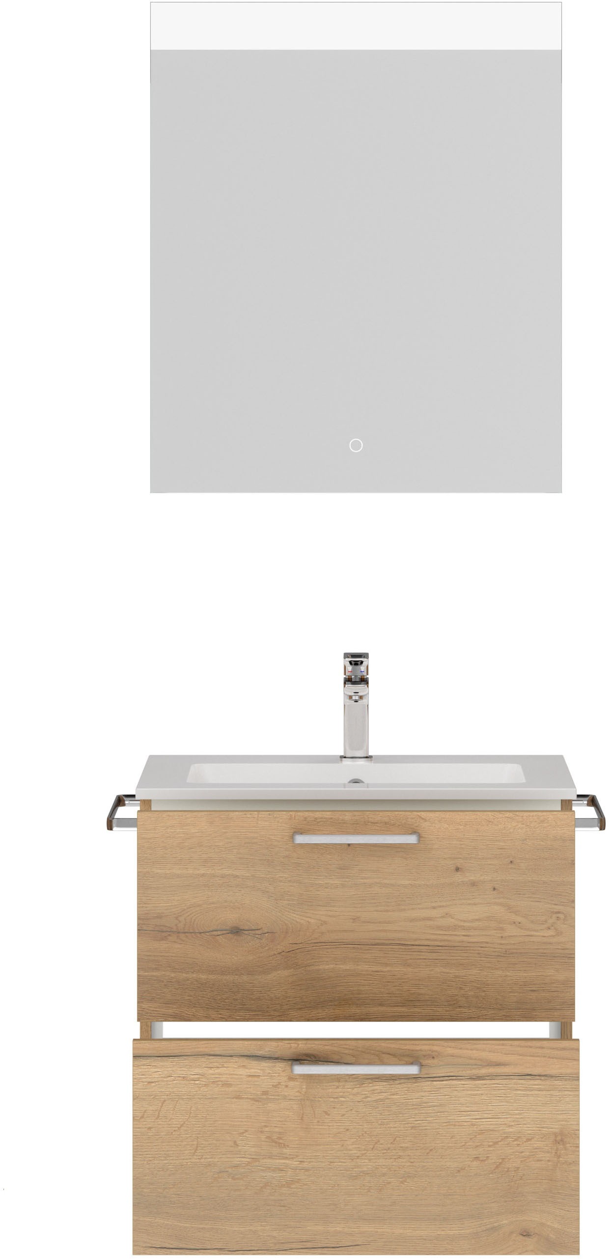 nobilia® Badmöbel-Set »Tolvina« vormontiert, mit Soft-Close, 2 Stk. tlg. günstig online kaufen