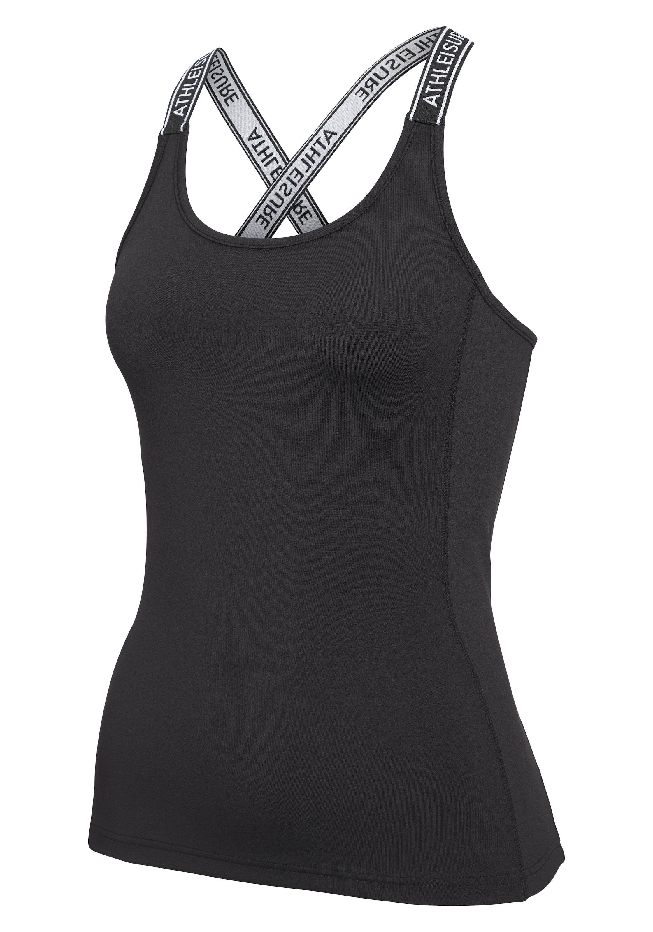 LASCANA ACTIVE Sporttop mit gekreuzten Trägern im Rücken
