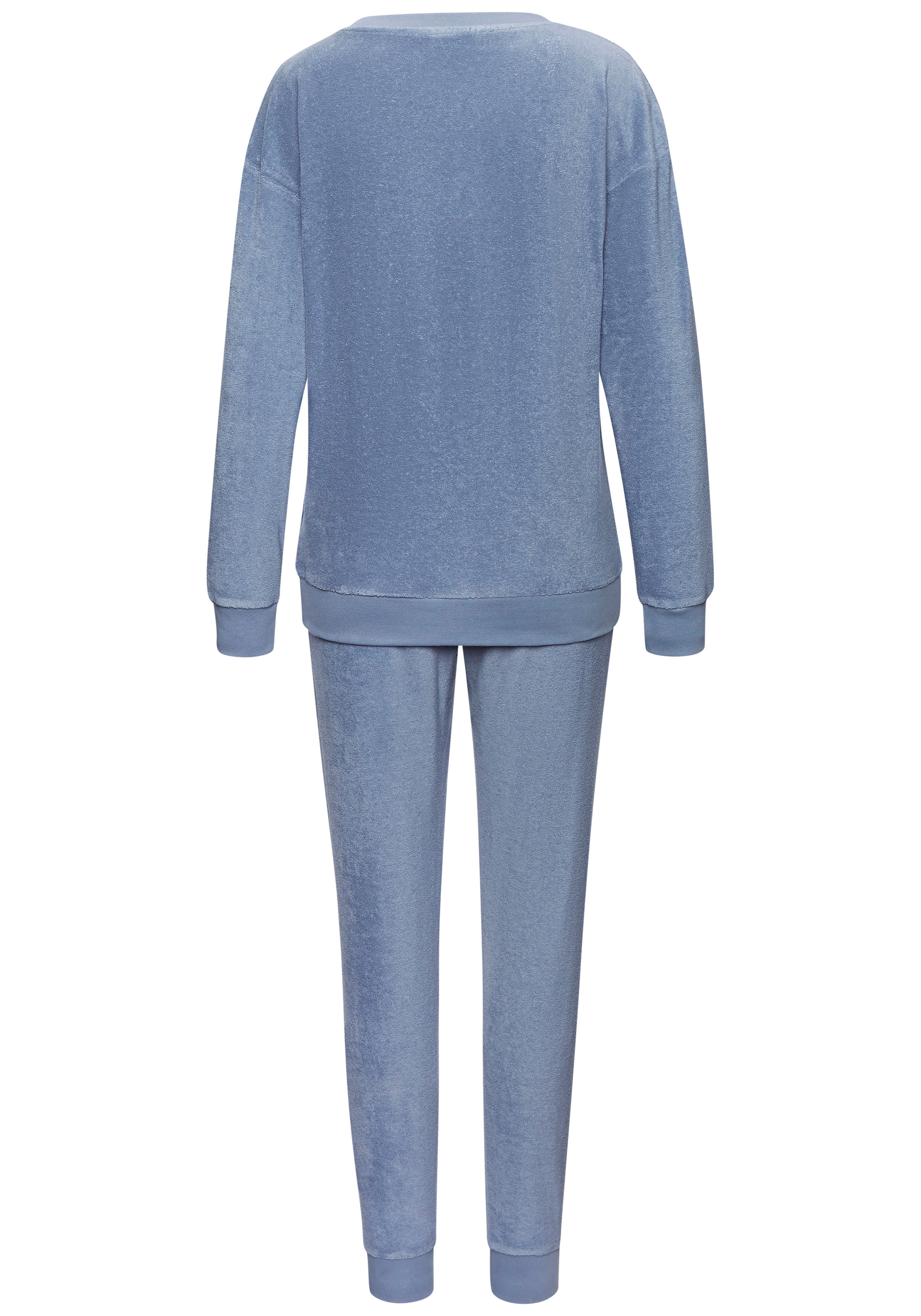 Vivance Dreams Pyjama, (2 tlg.), in schöner Frottee-Qualität
