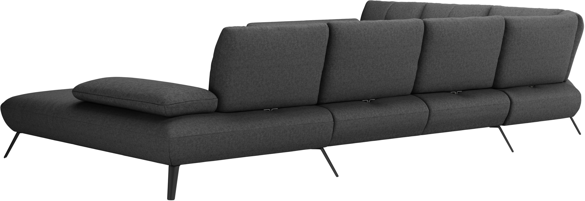 Places of Style Wohnlandschaft »Mikado U-Form«, inkl. Sitztiefenverstellung und Armteilverstellung