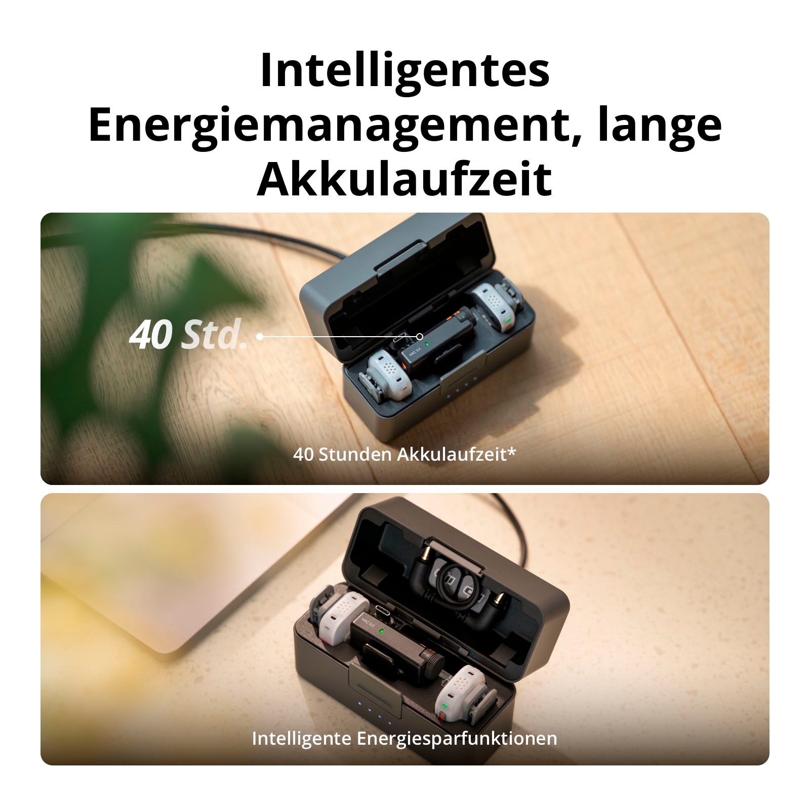 DJI Mikrofon »Mic Mini 2 (1 TX + 1 RX)«