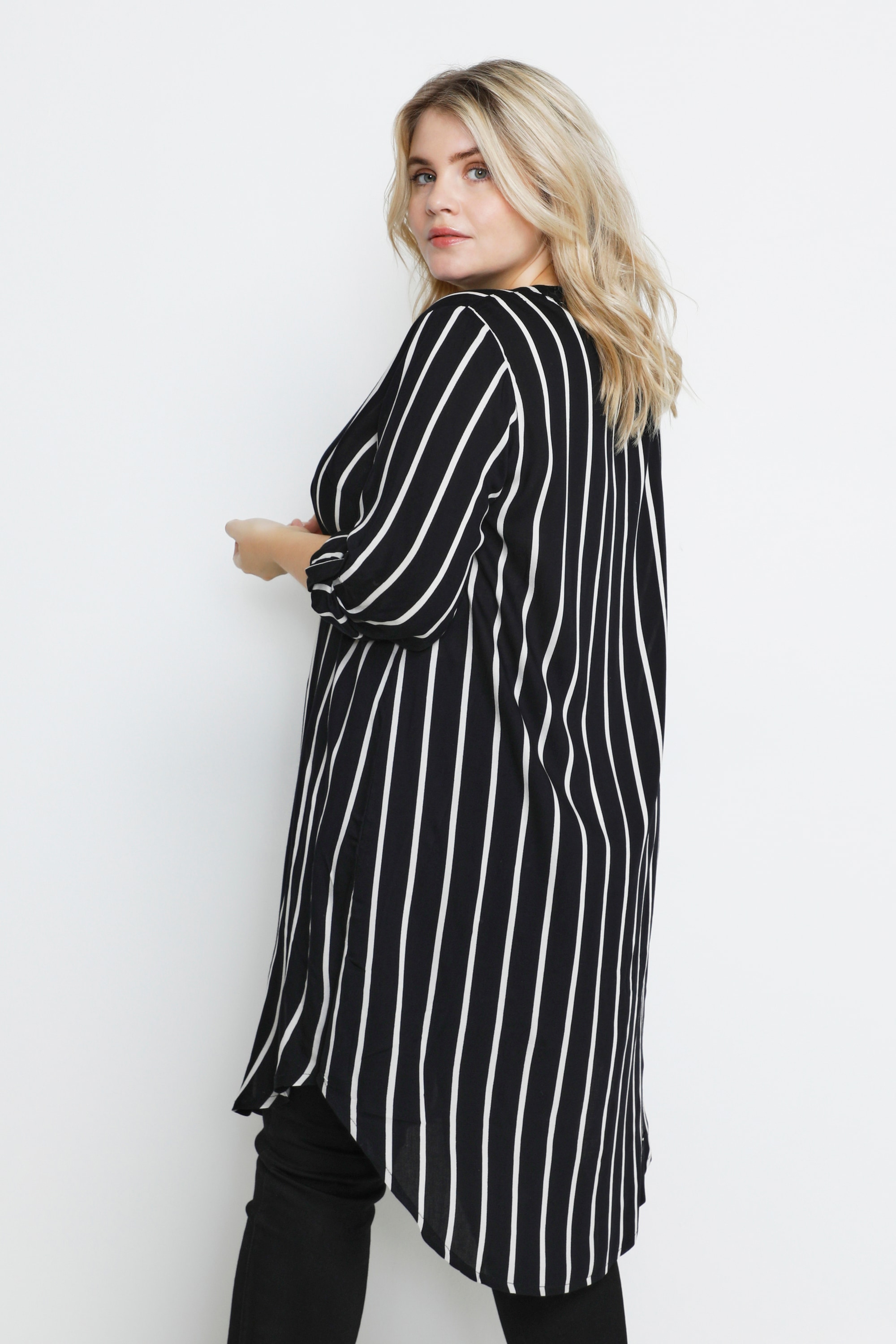 KAFFE Curve Midikleid »Damen Kleid KCmilana«