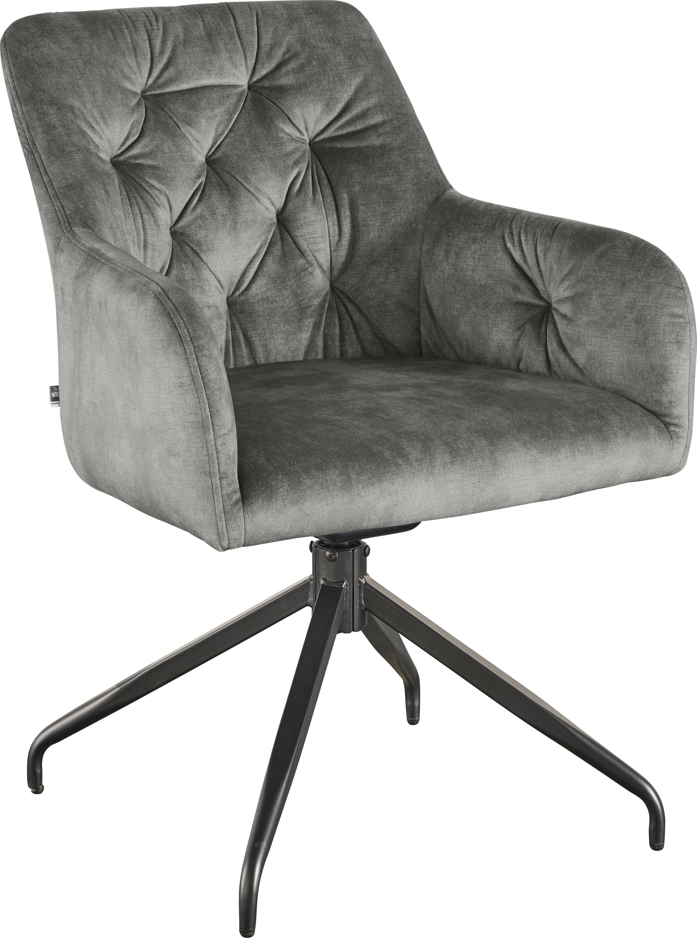 set one by Musterring 4-Fußstuhl »Yonkers« (Set) 2 Stk.mit Stativgestell, p günstig online kaufen