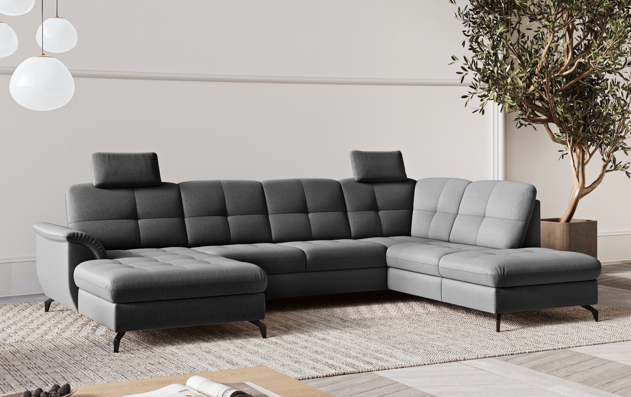 sit&more Wohnlandschaft »Zora« wahlweise mit Bettfunktion und Bettkasten günstig online kaufen