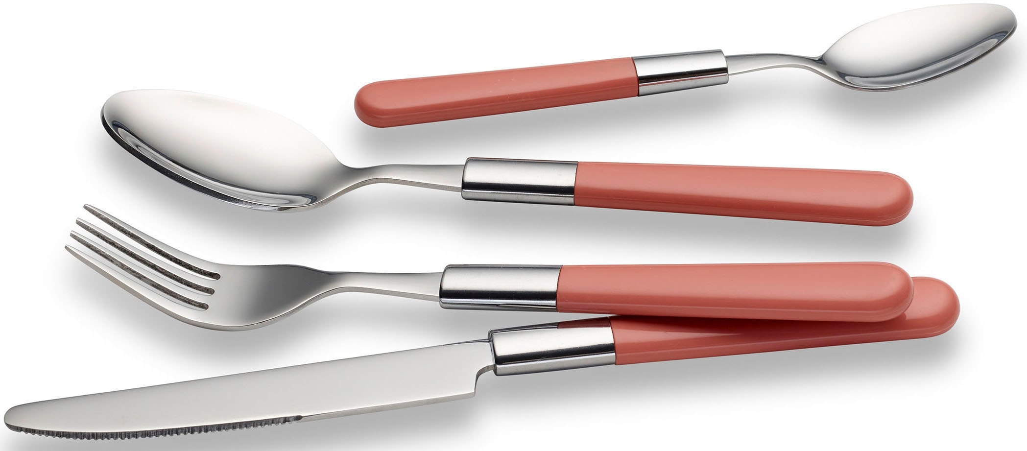 ECHTWERK Besteck-Set »Bistro Besteck Set, Campingbesteck«, (Set, 16 tlg.), Picknickbesteck
