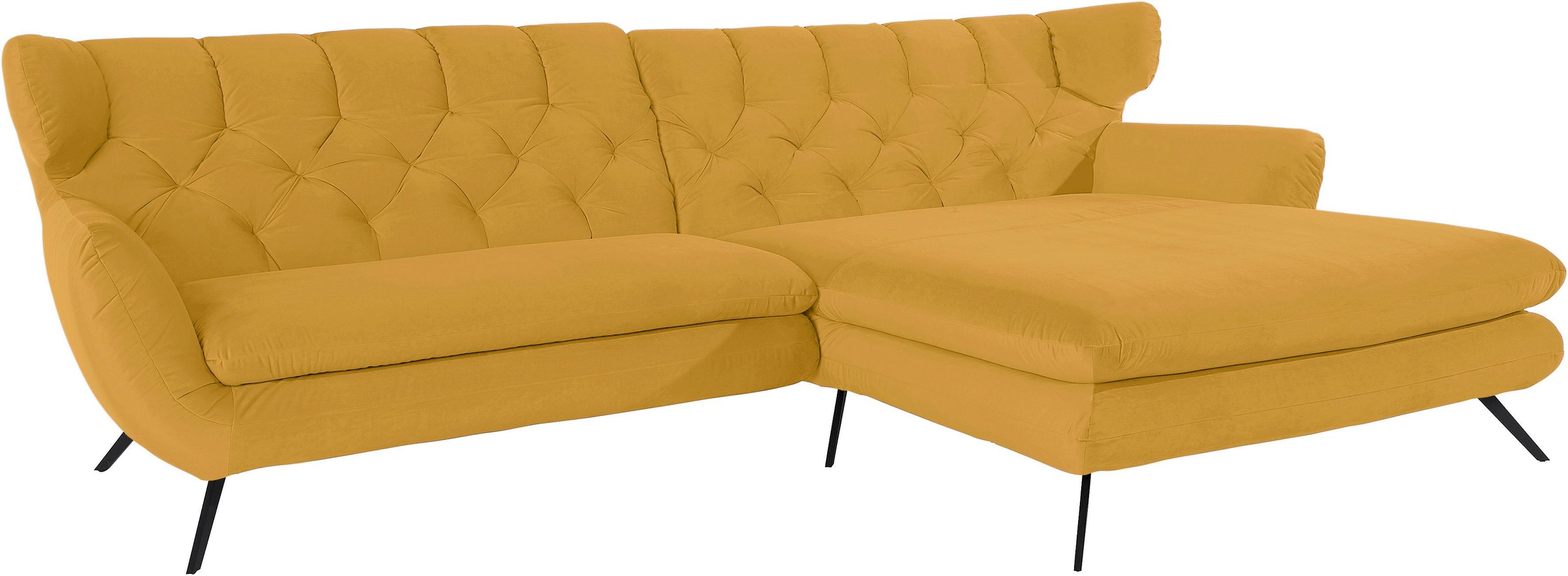3C Candy Ecksofa »Beatrice Designsofa in moderner Retrooptik, bequem und ex günstig online kaufen